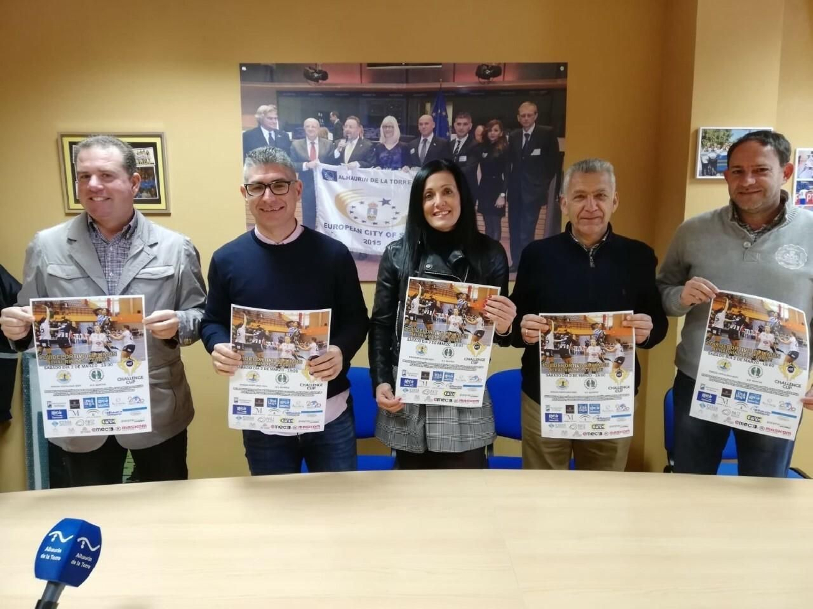 Presentación del partido entre el Rincón Fertilidad y el Quintus Handbal Presentación del partido entre el Rincón Fertilidad y el Quintus Handbal