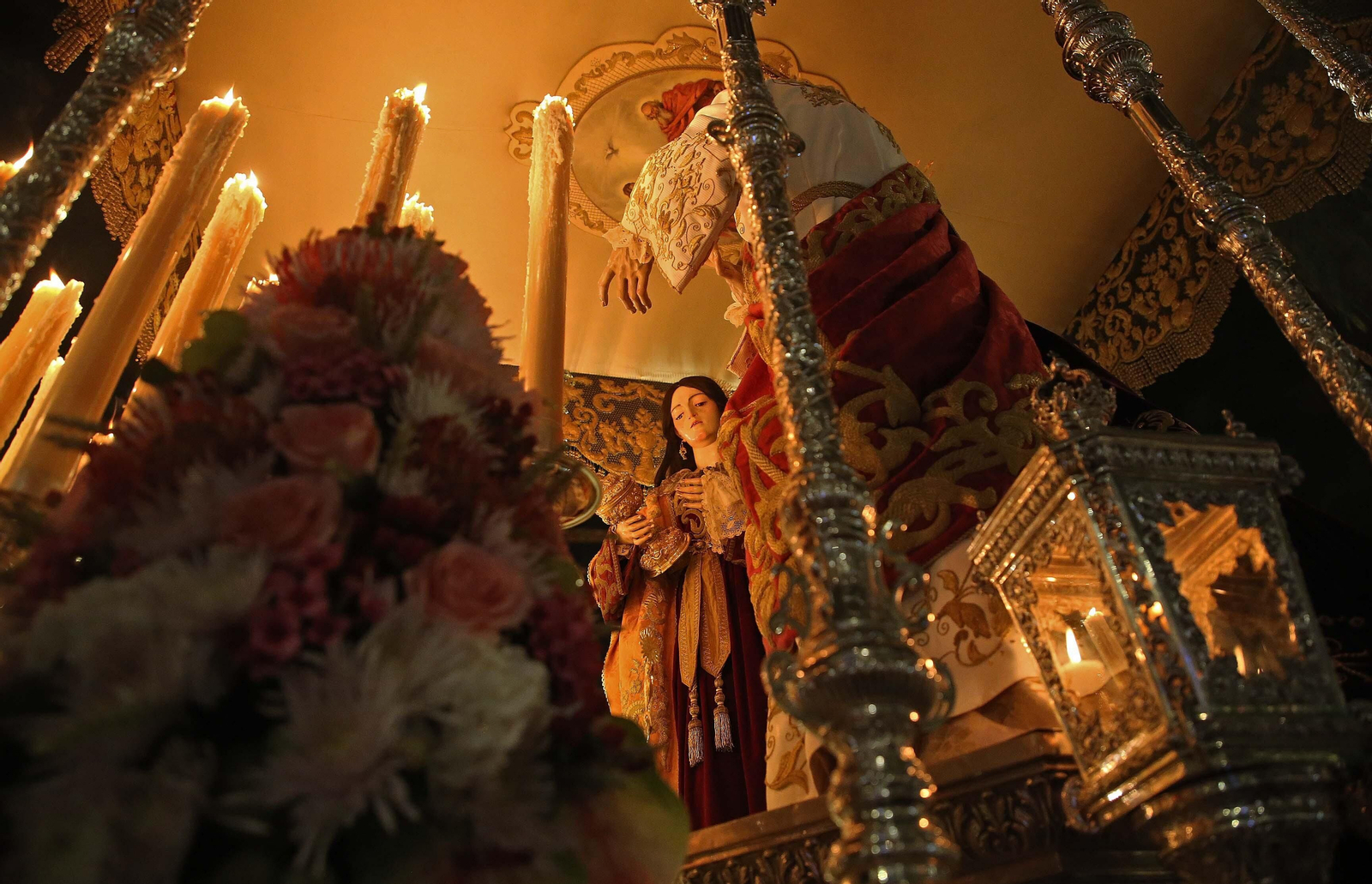 La Magna Mariana de Algeciras por la Plaza Alta, en imágenes