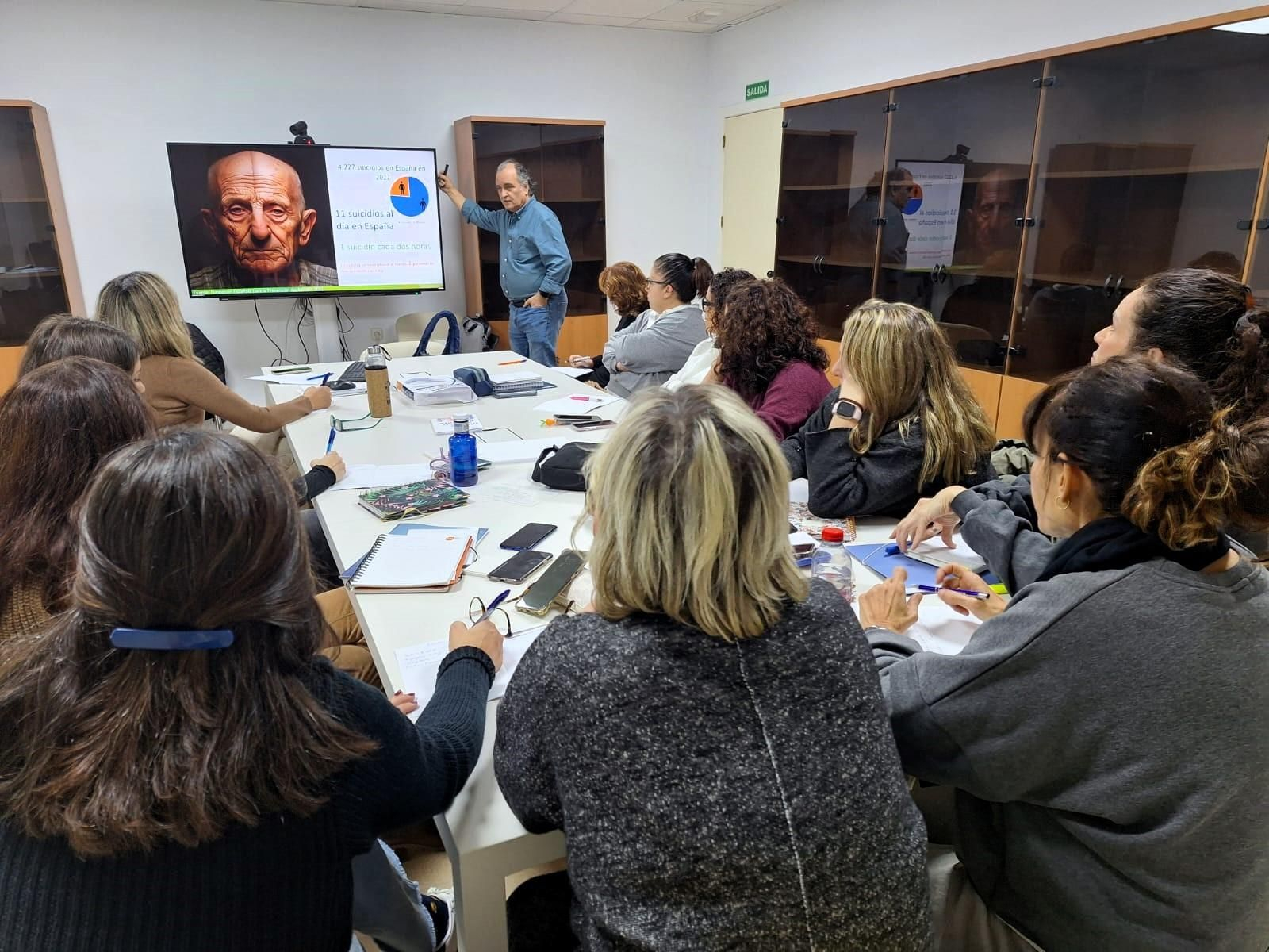 Encuentro entre las enfermeras referentes escolares del Distrito Sanitario Poniente.