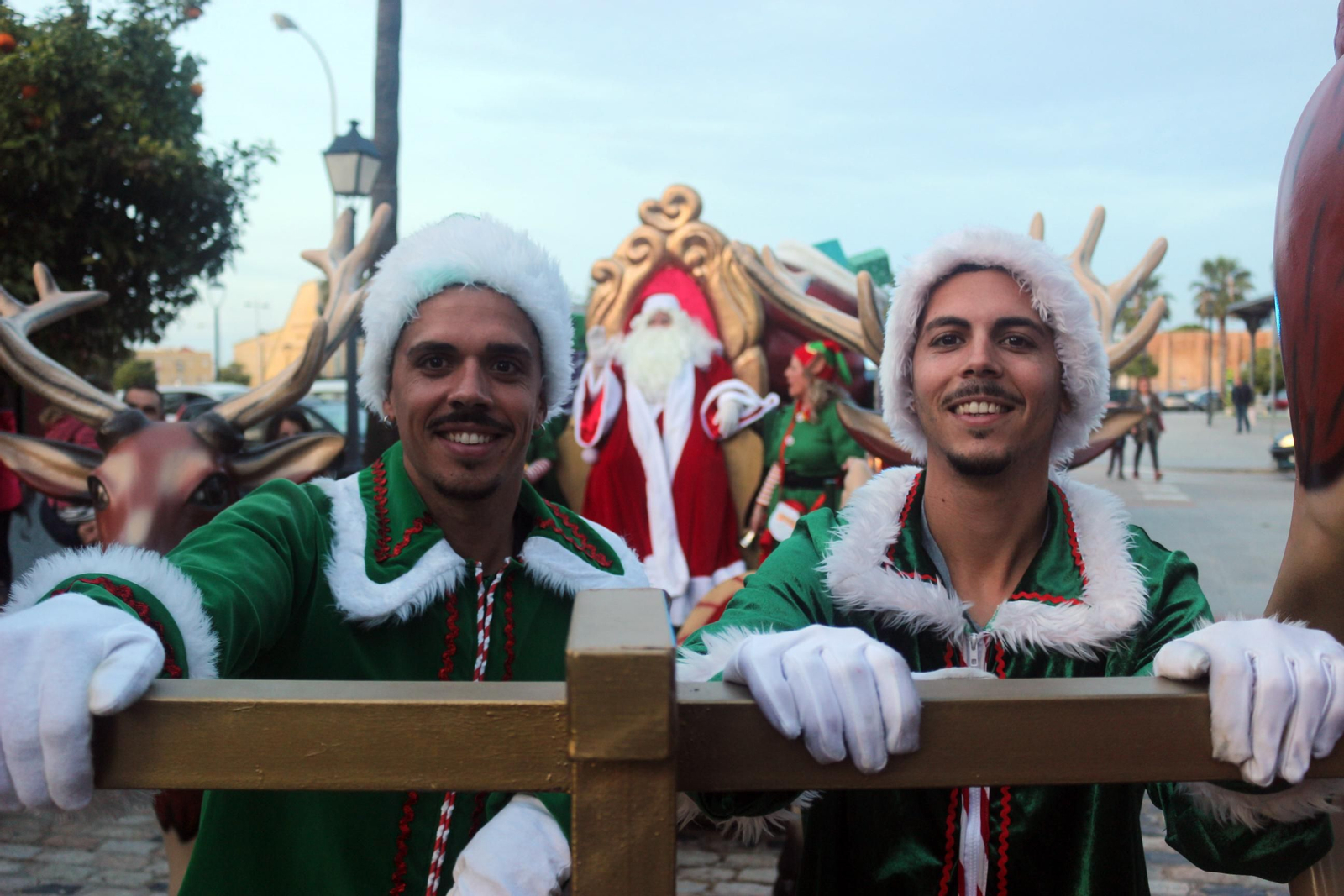 Visita de Papá Noel a Puerto Real