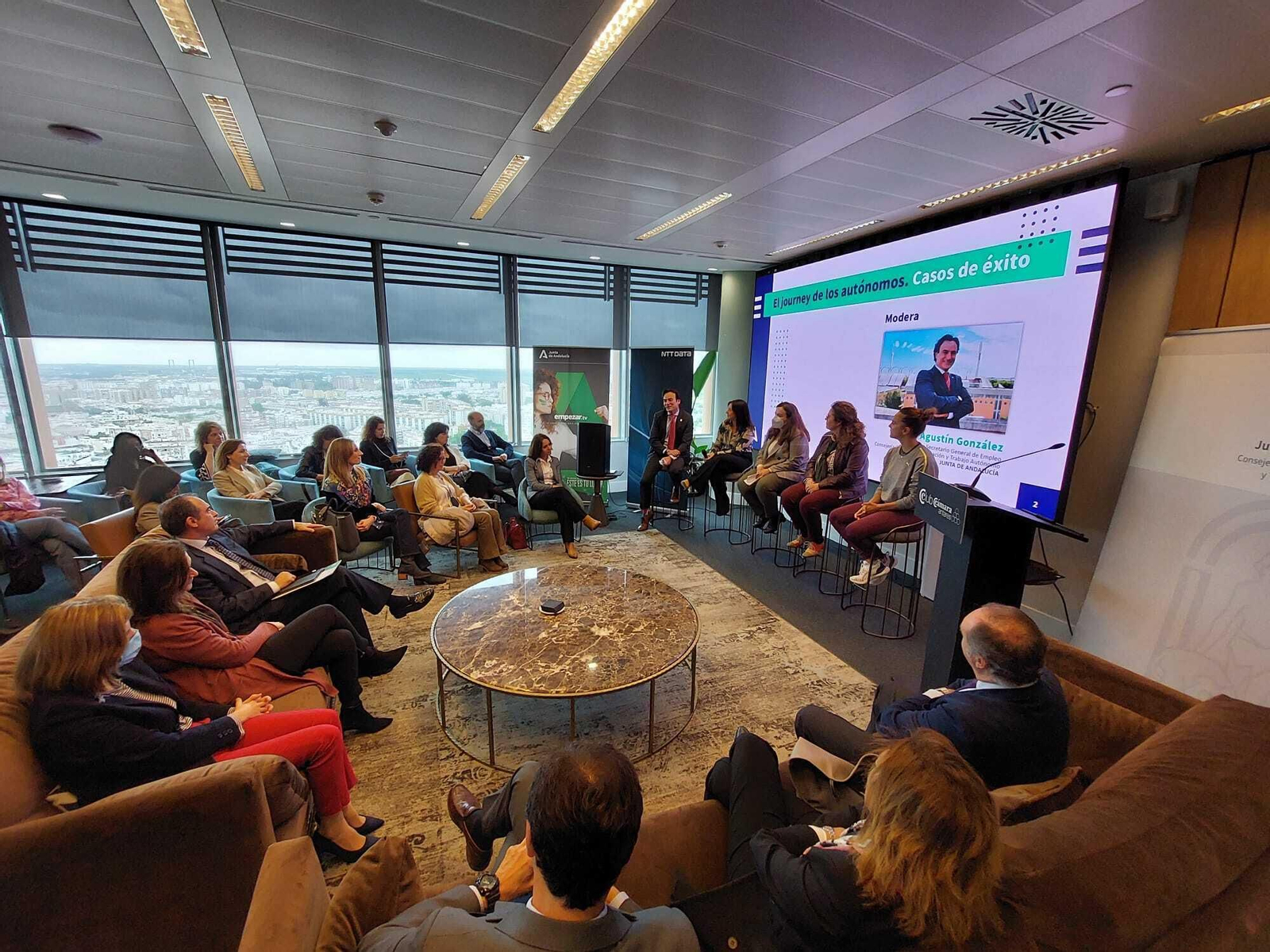 Jornada 'Fenómeno autónomo en Andalucía', celebrada en Torre Sevilla