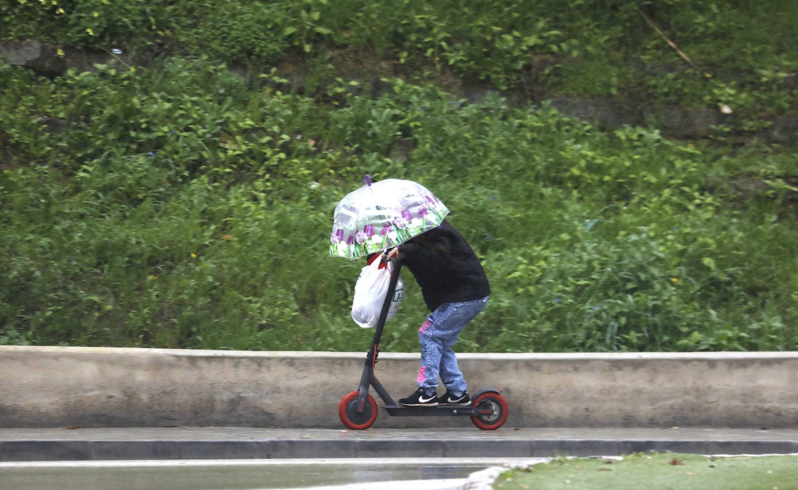 Fotos del temporal de lluvia y viento en el Campo de Gibraltar