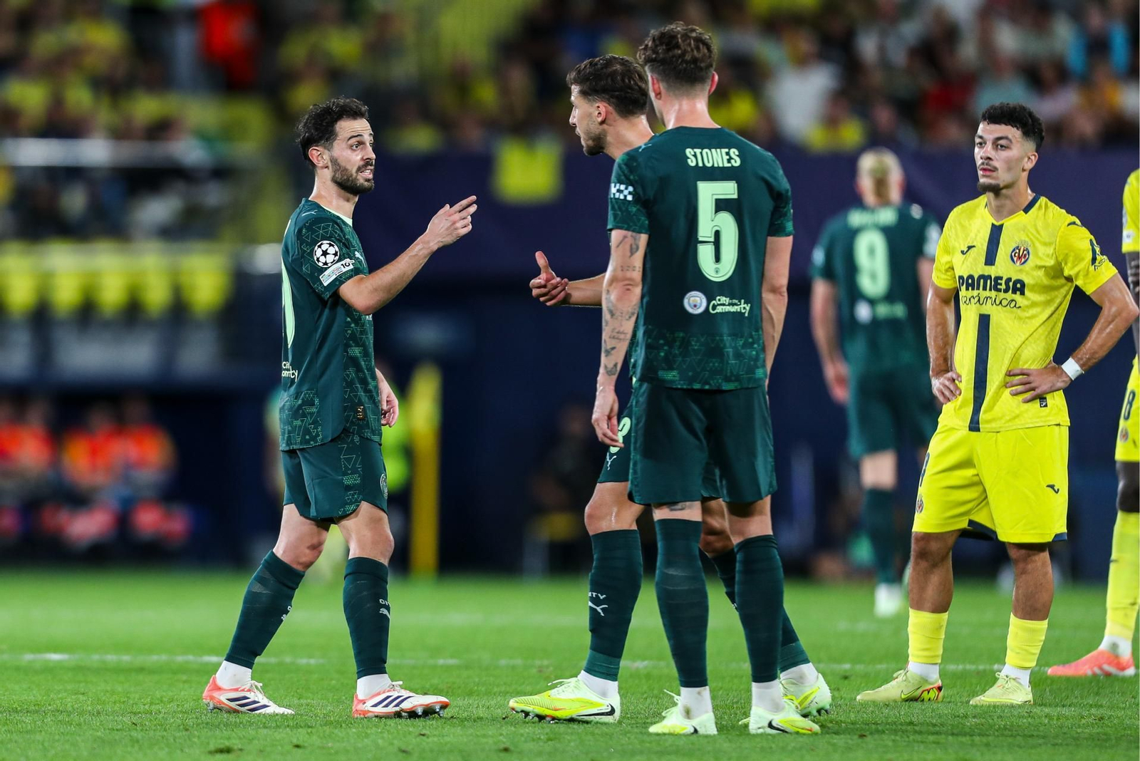 Las fotos del Villarreal-Manchester City