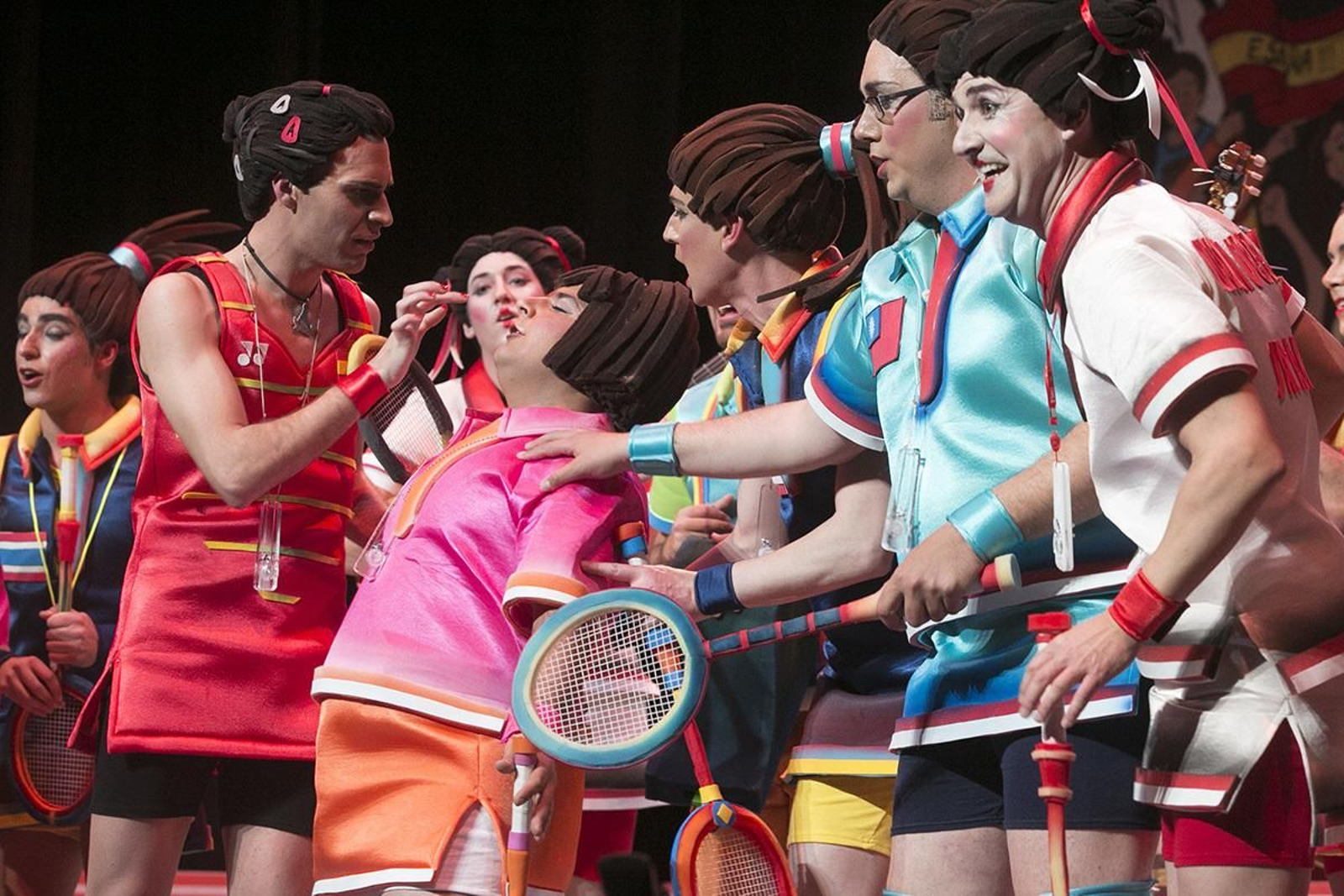 Imagen de la tercera semifinal del Carnaval Colombino