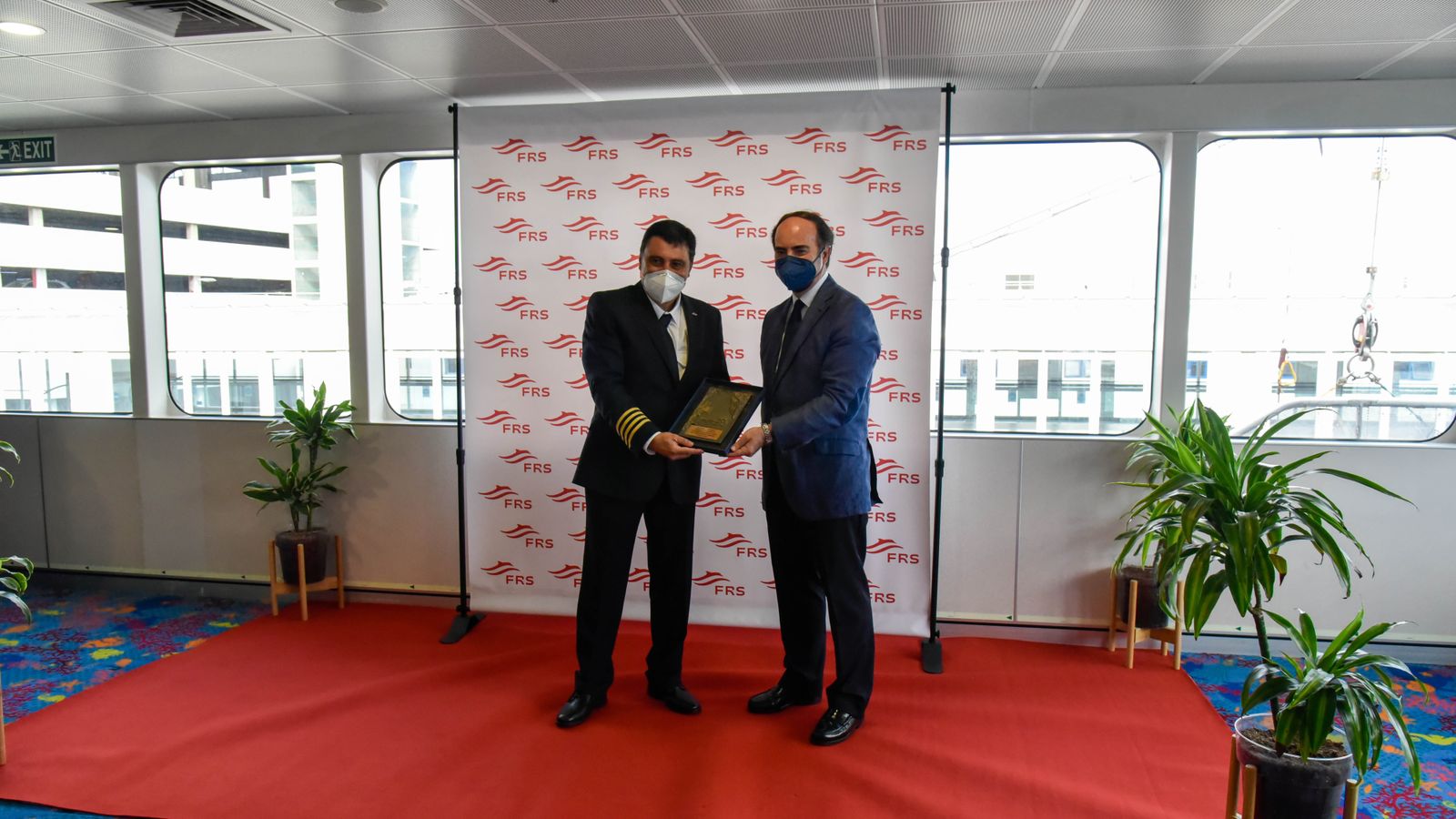 Las fotos de la inaguración del Ferry Levante Jet