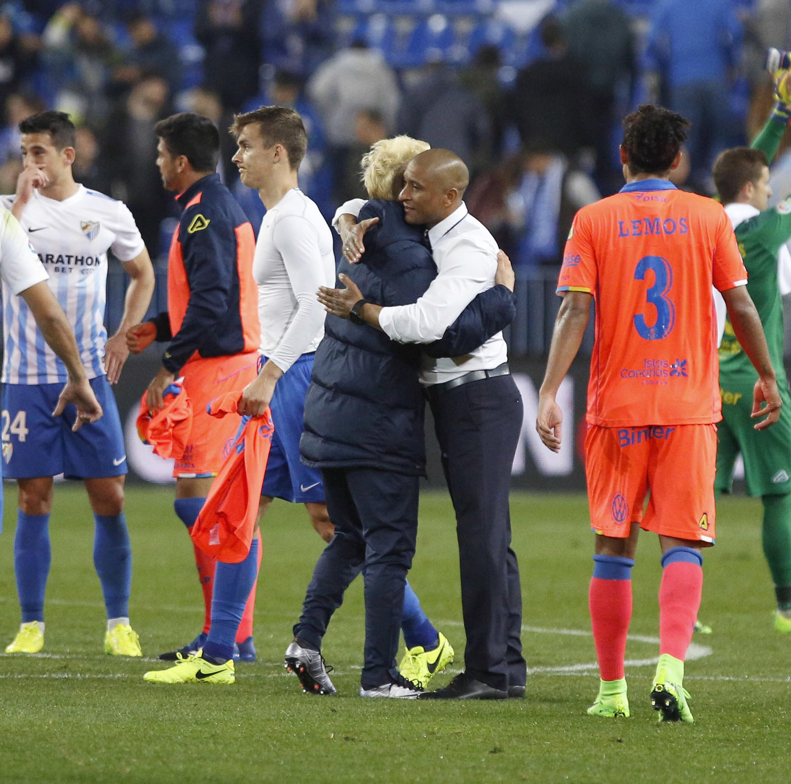Las imágenes del Málaga-Las Palmas