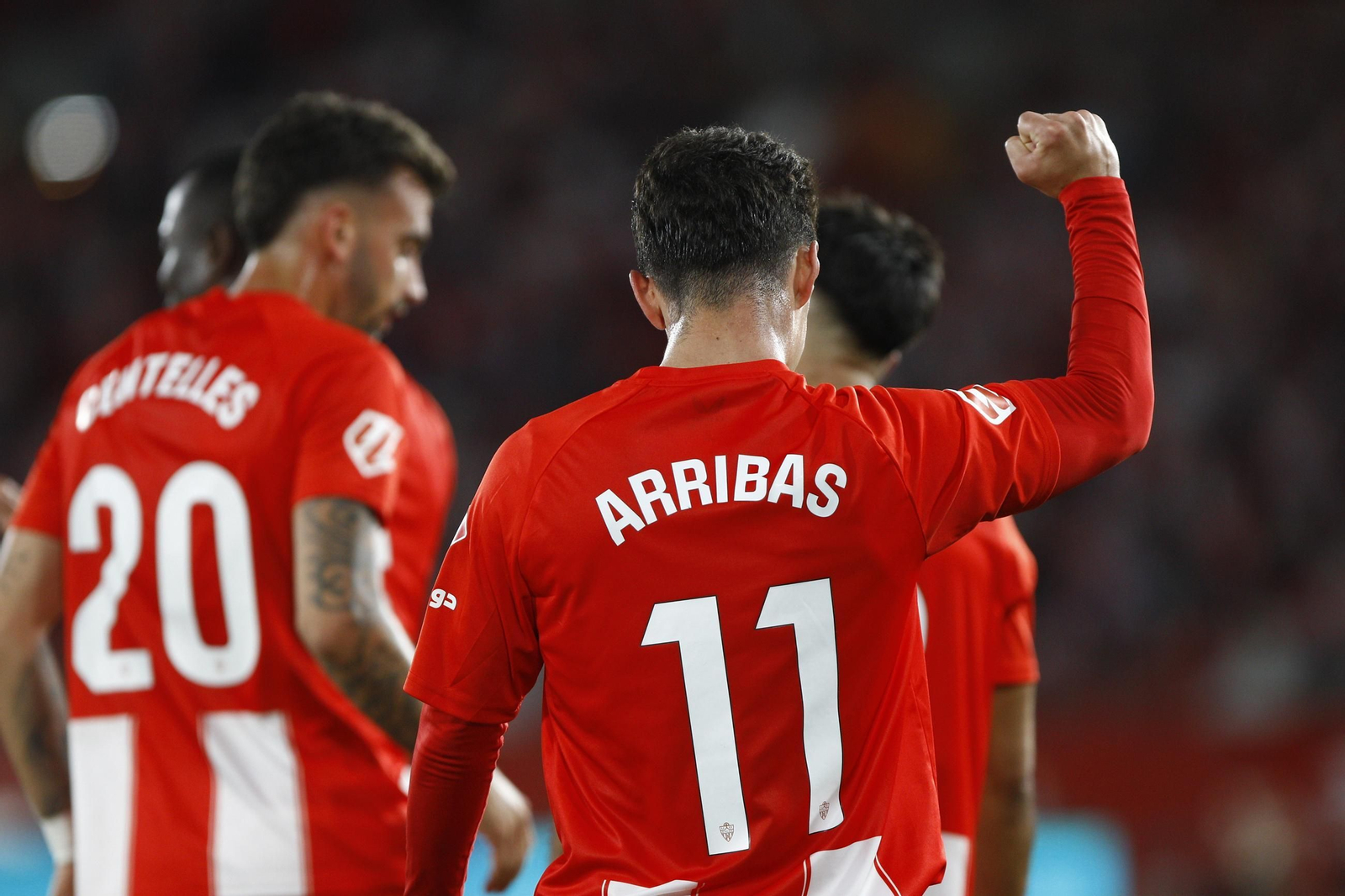 U.D. Almería-Racing de Santander, en imágenes