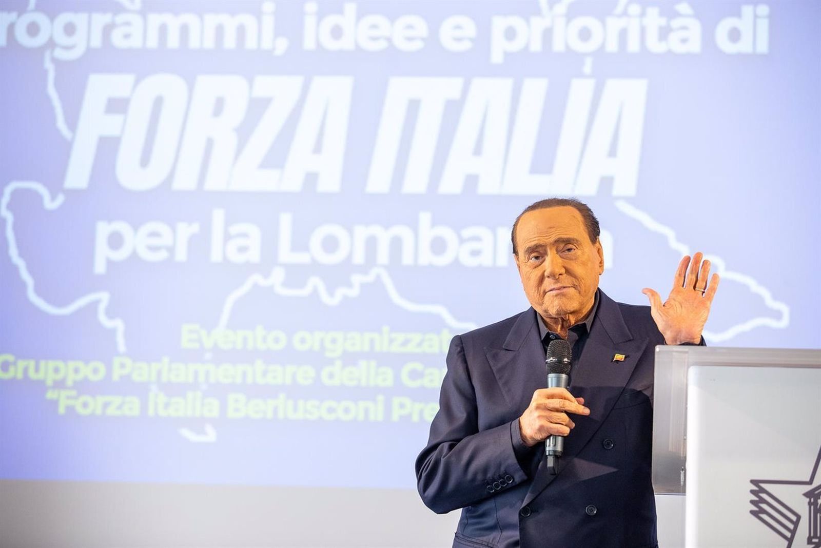 Silvio Berlusconi.