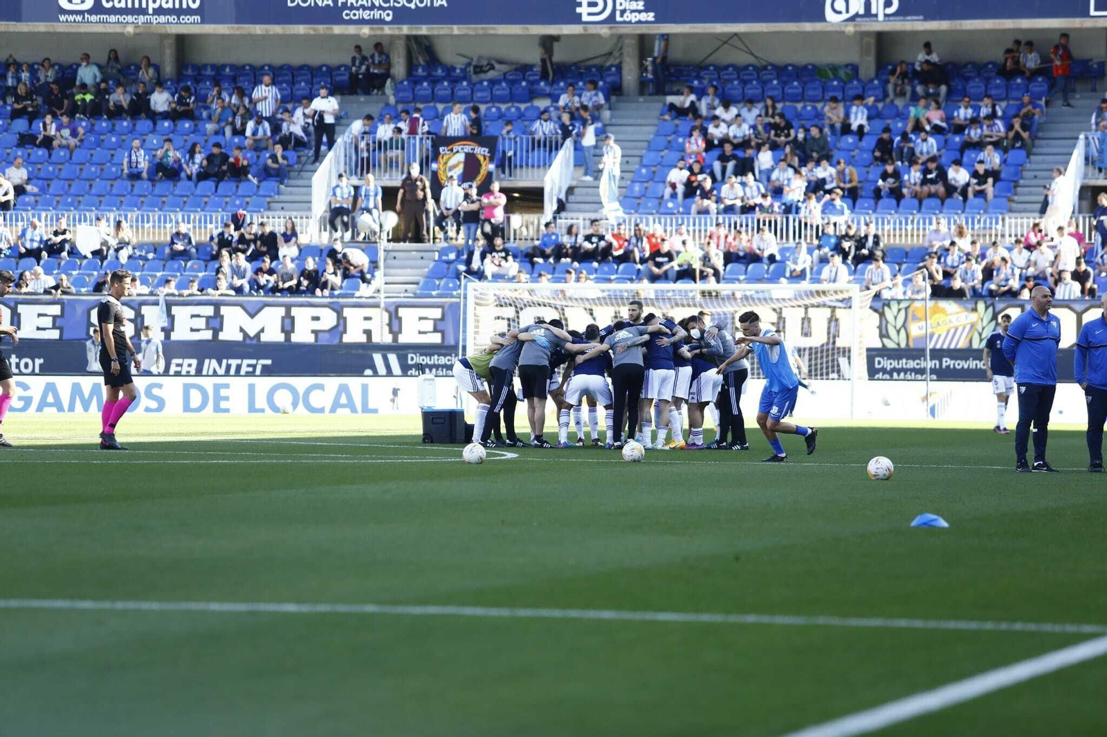 Las fotos del Málaga CF-Real Valladolid