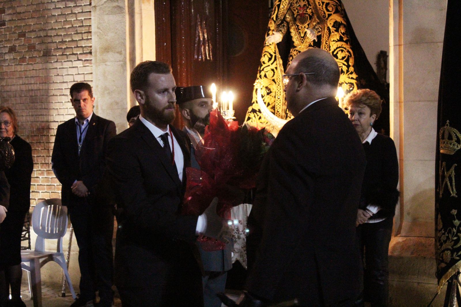 Imágenes de la procesión del Jueves Santo en Vera