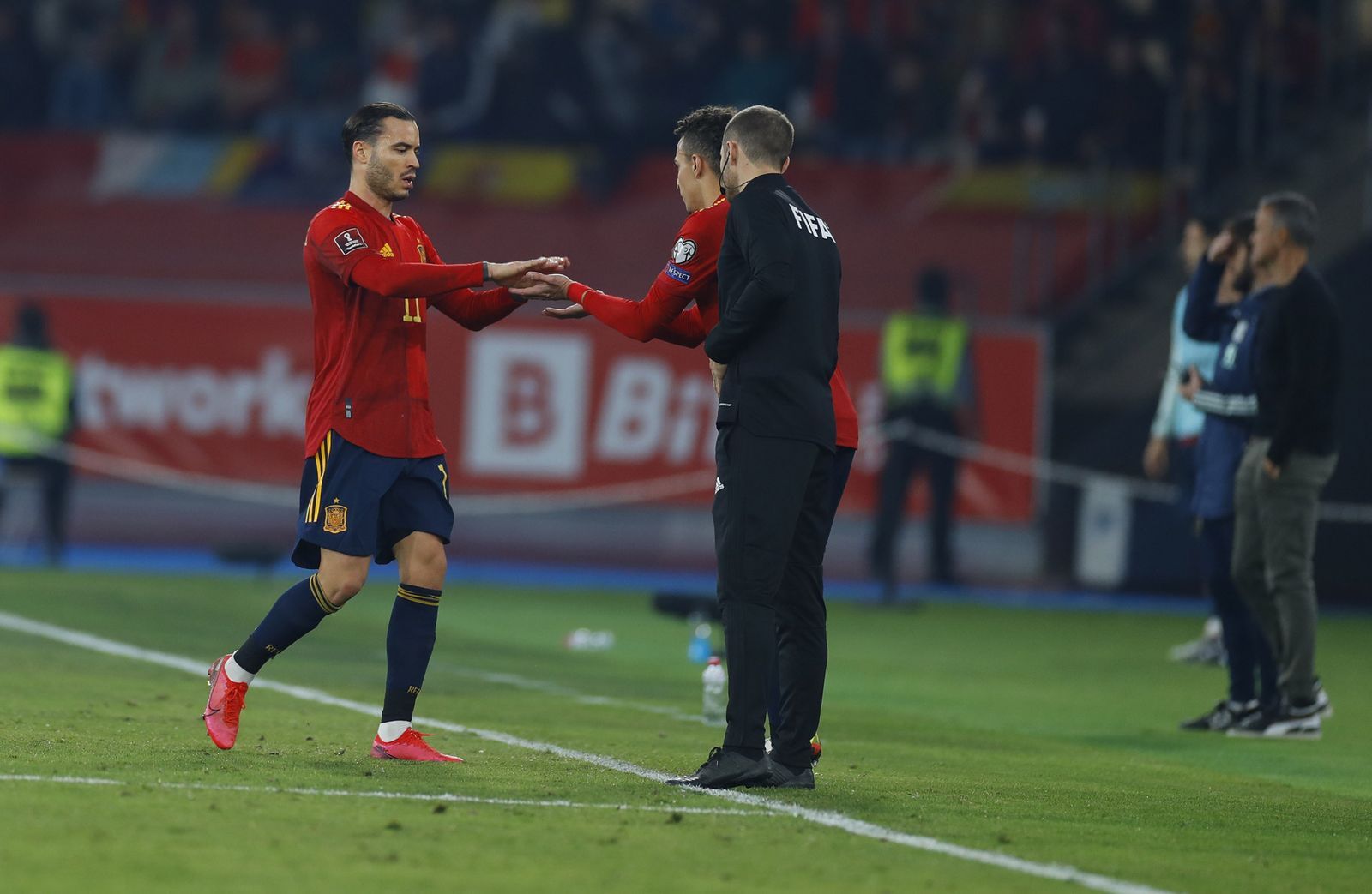 Las imágenes del España-Suecia