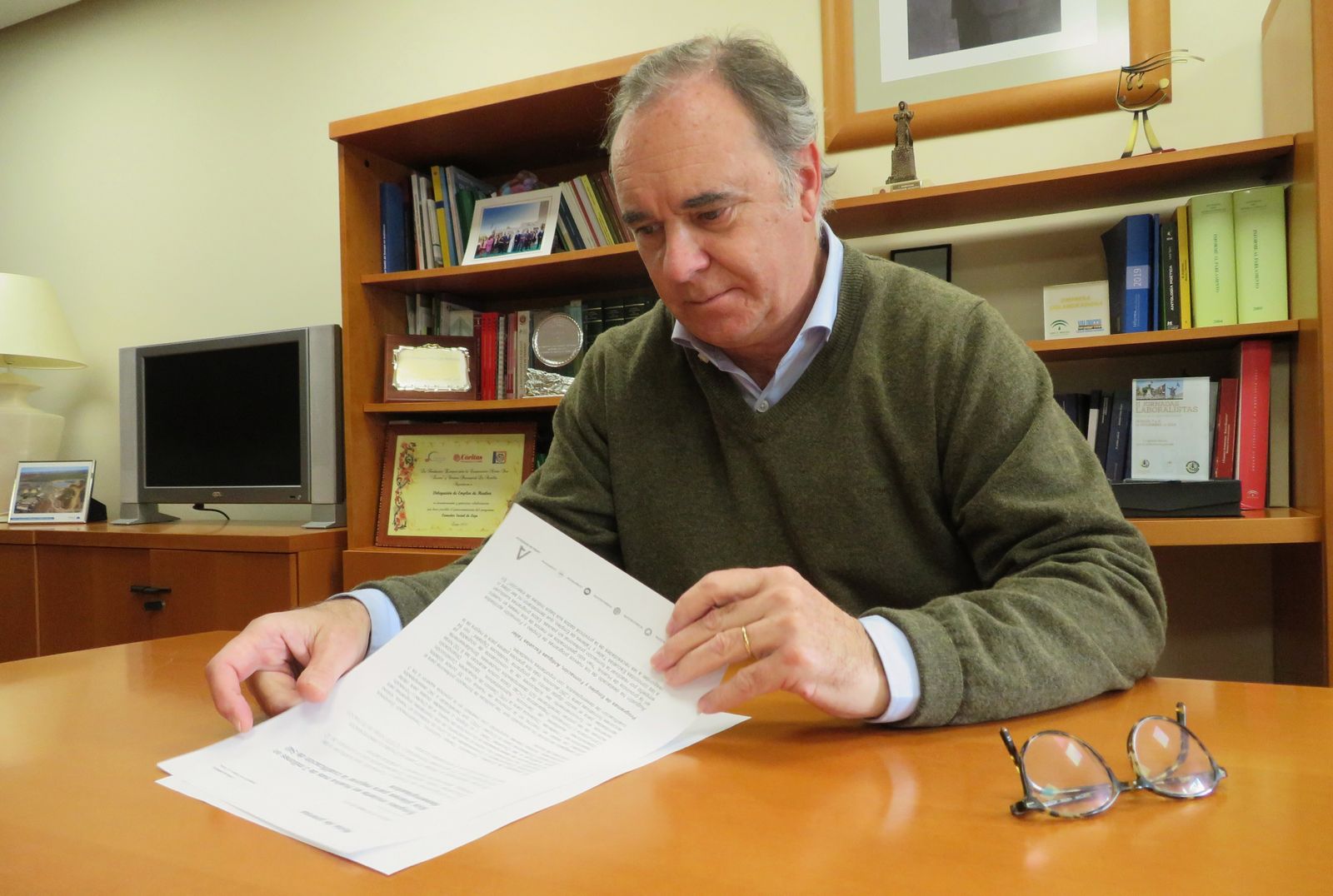 Antonio Augustín, delegado de empleo en Huelva.