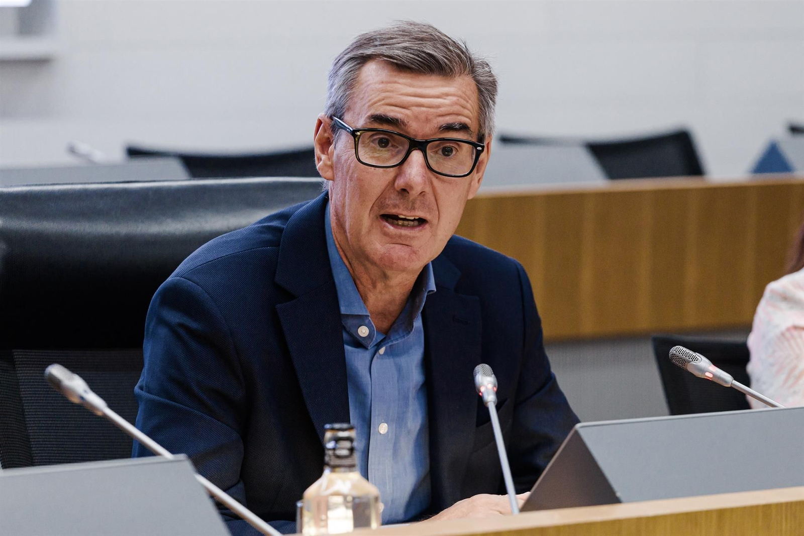 El presidente de la CNMV, Carlos San Basilio.