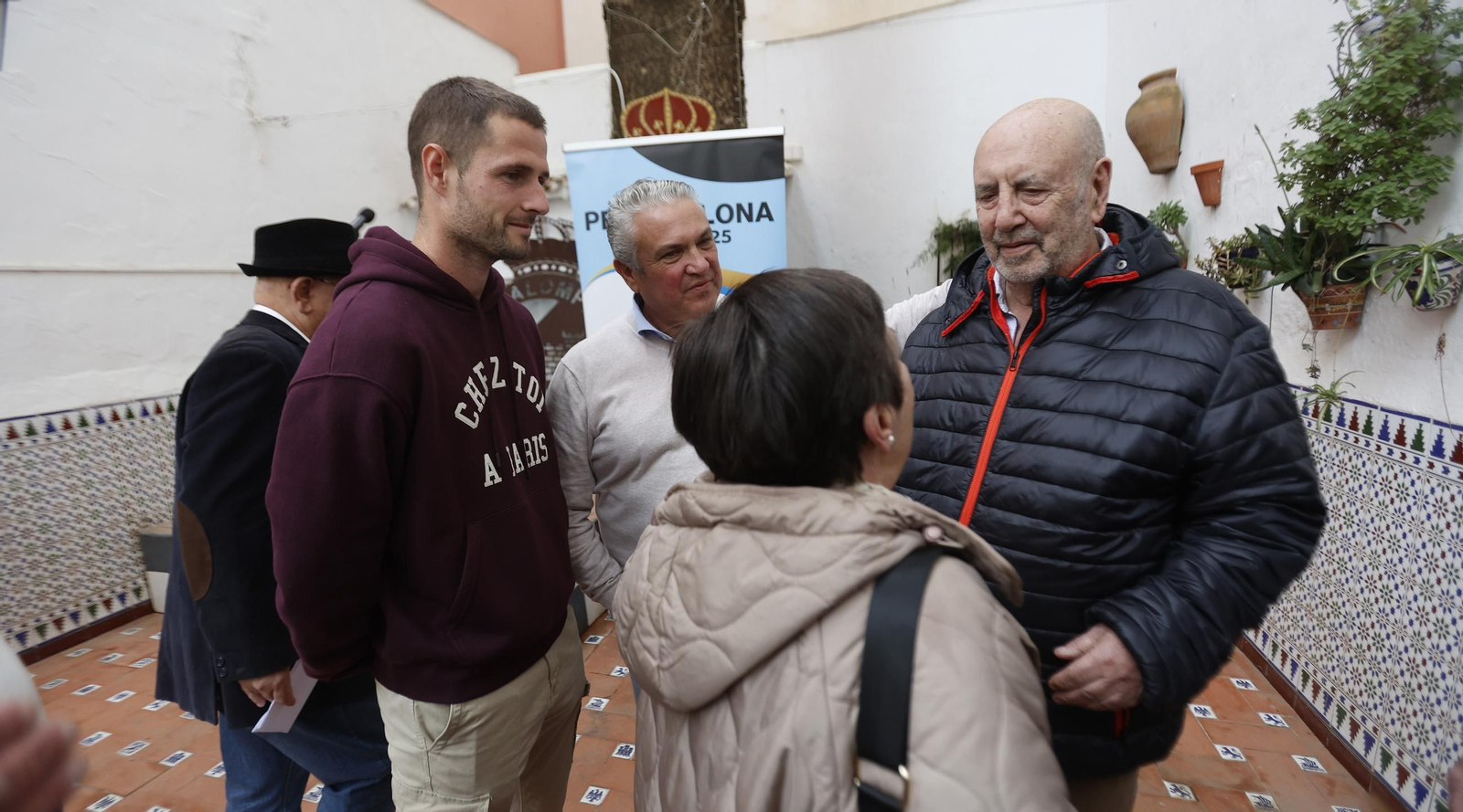 Las fotos del homenaje de la Peña Balona a Gabriel Navarro "Baby"