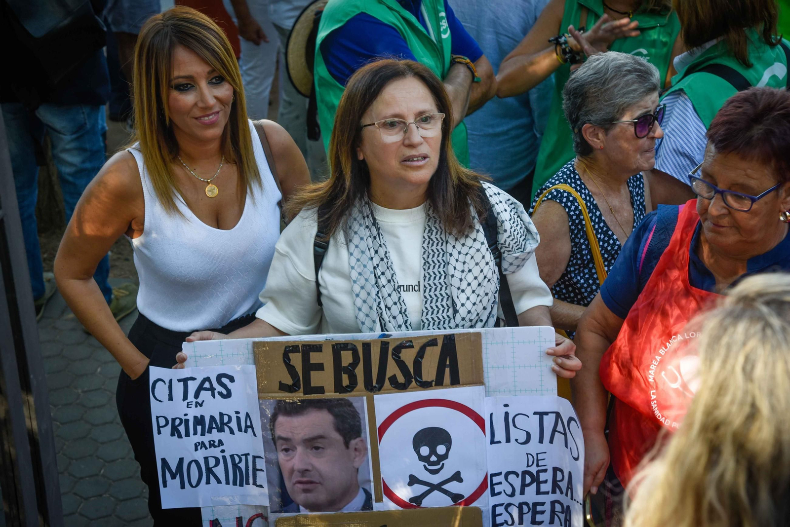 Protesta por la sanidad pública en Andalucía
