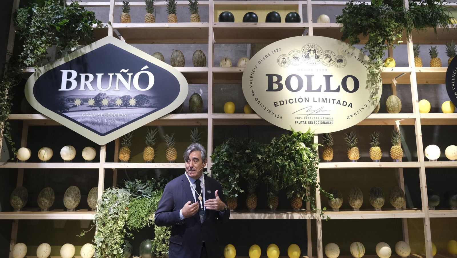 Antonio Alarcón, CEO de Bollo Natural Fruit.