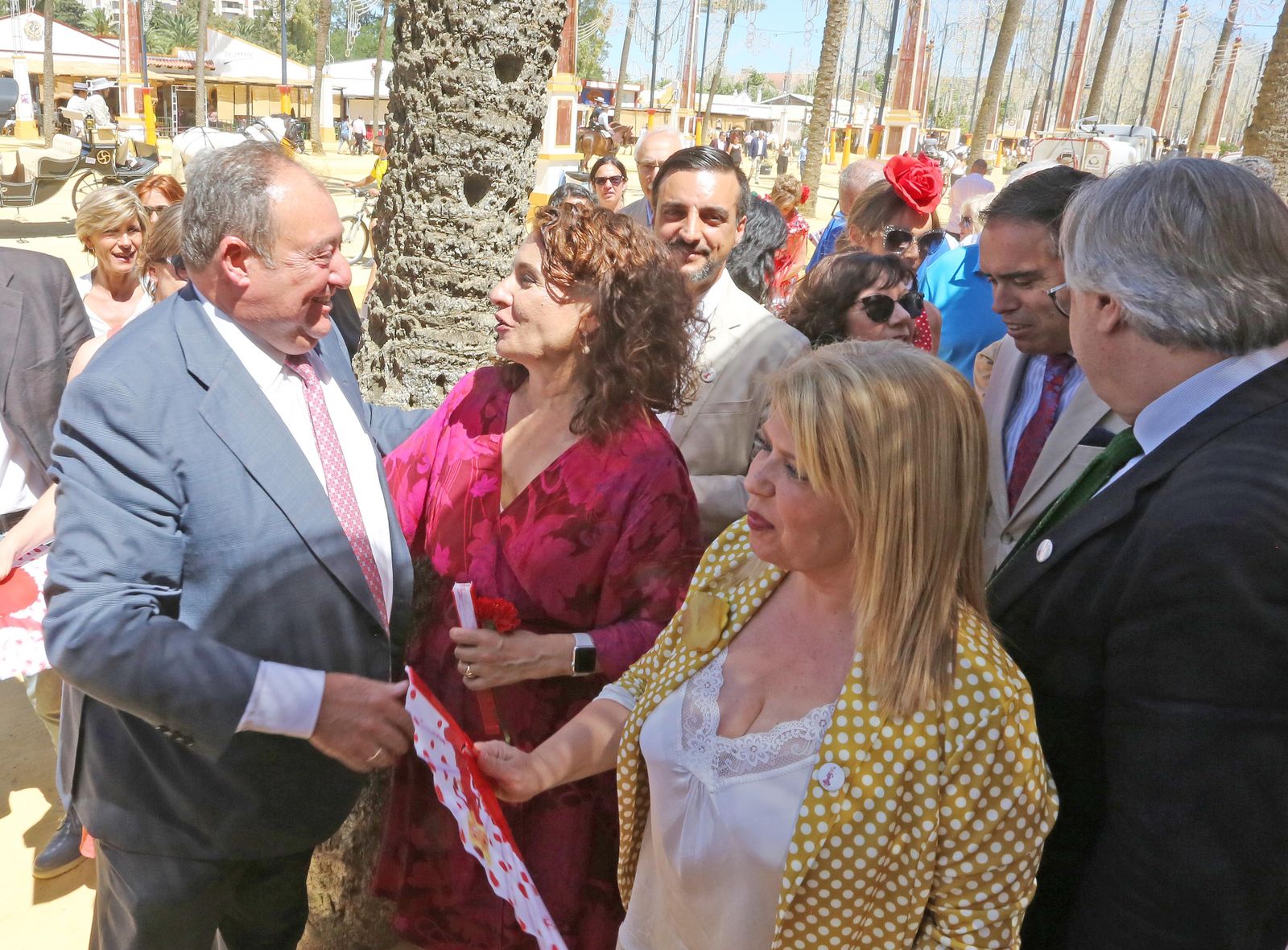 Visita de la Ministra María Jesús Montero y El Presidente de la Junta JuanMa Moreno Bonilla
