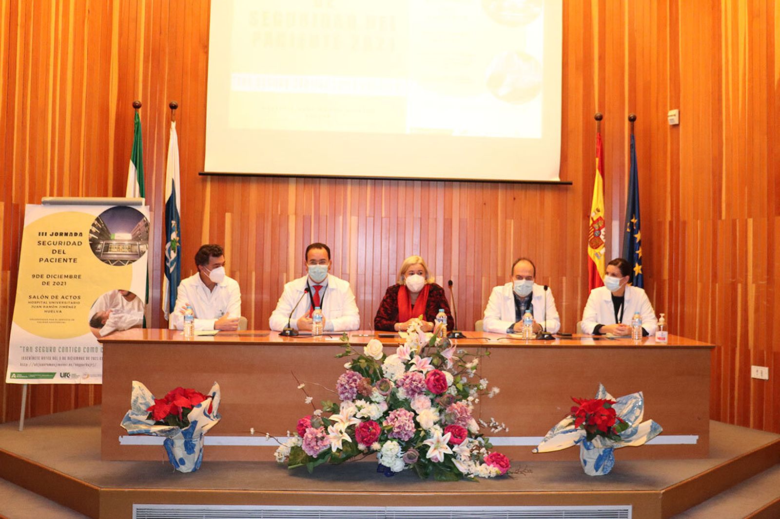 Imagen de la inauguración de las jornadas hoy en el Juan Ramón Jiménez.