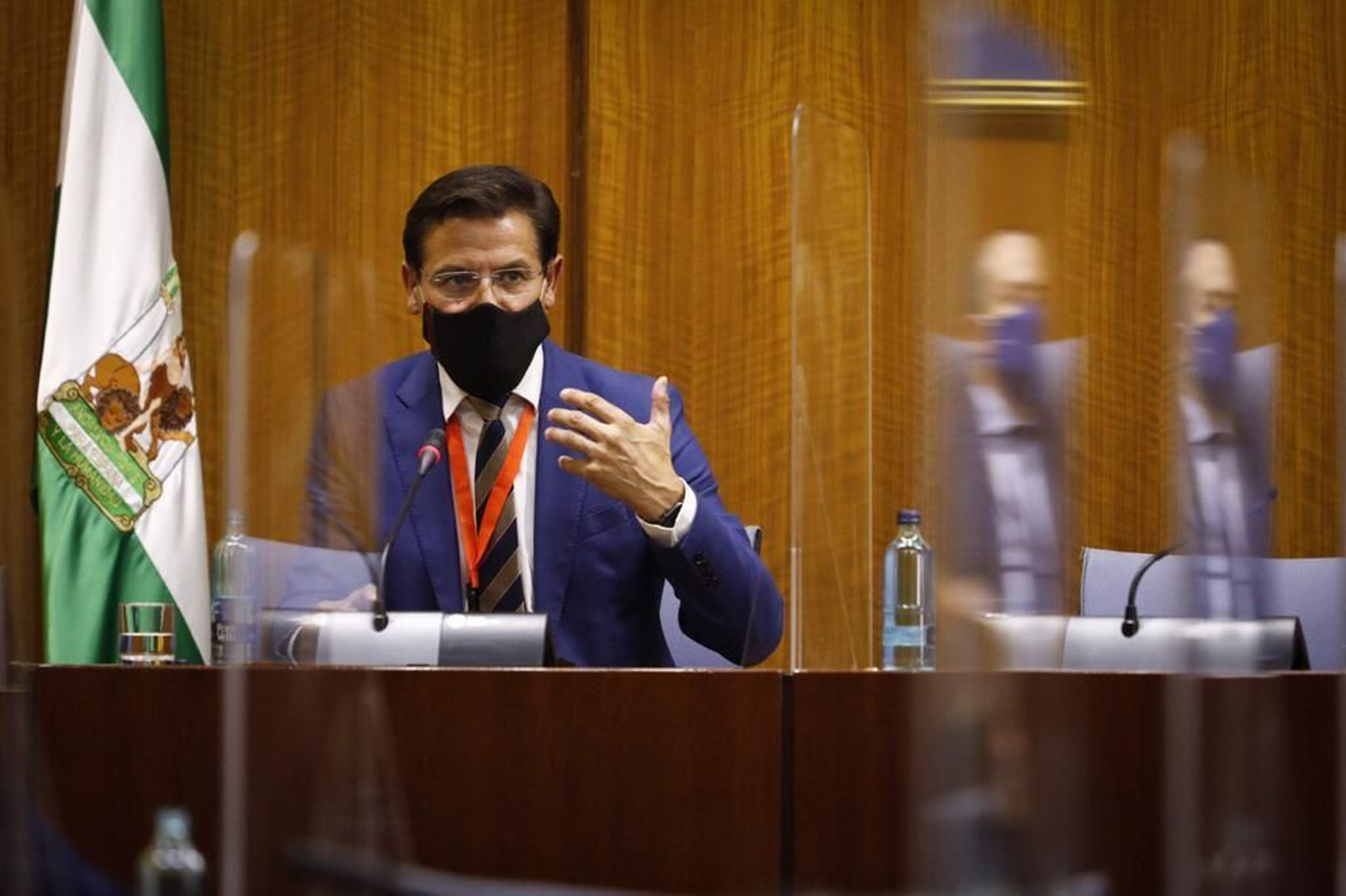 Luis Salvador pide más recursos para Granada en el Parlamento de Andalucía