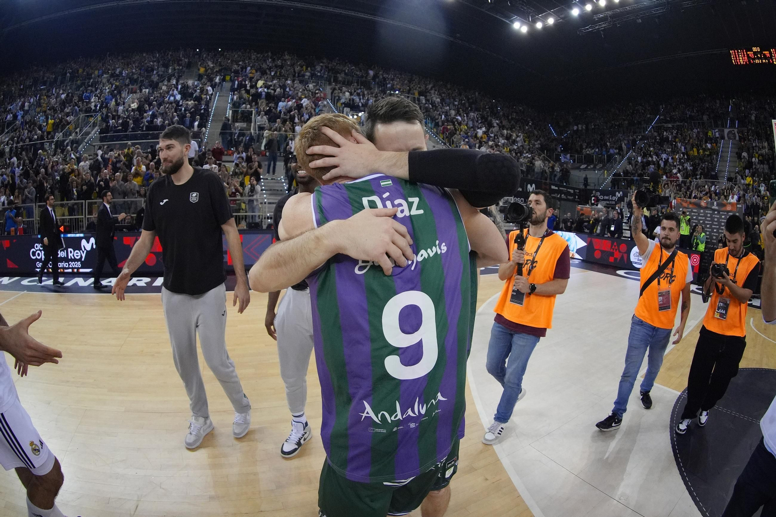 ¡Así celebra la Copa el Unicaja!