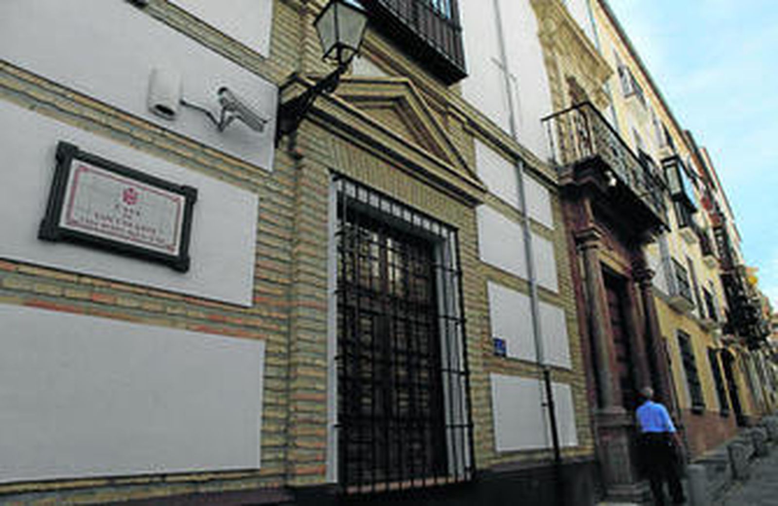 Fachada de la Casa de los Colarte, futura sede del MAP en Antequera.