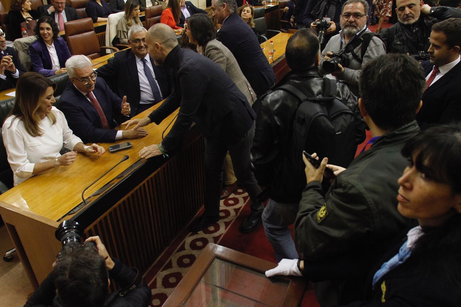 Las imágenes de la sesión constitutiva del Parlamento de Andalucía