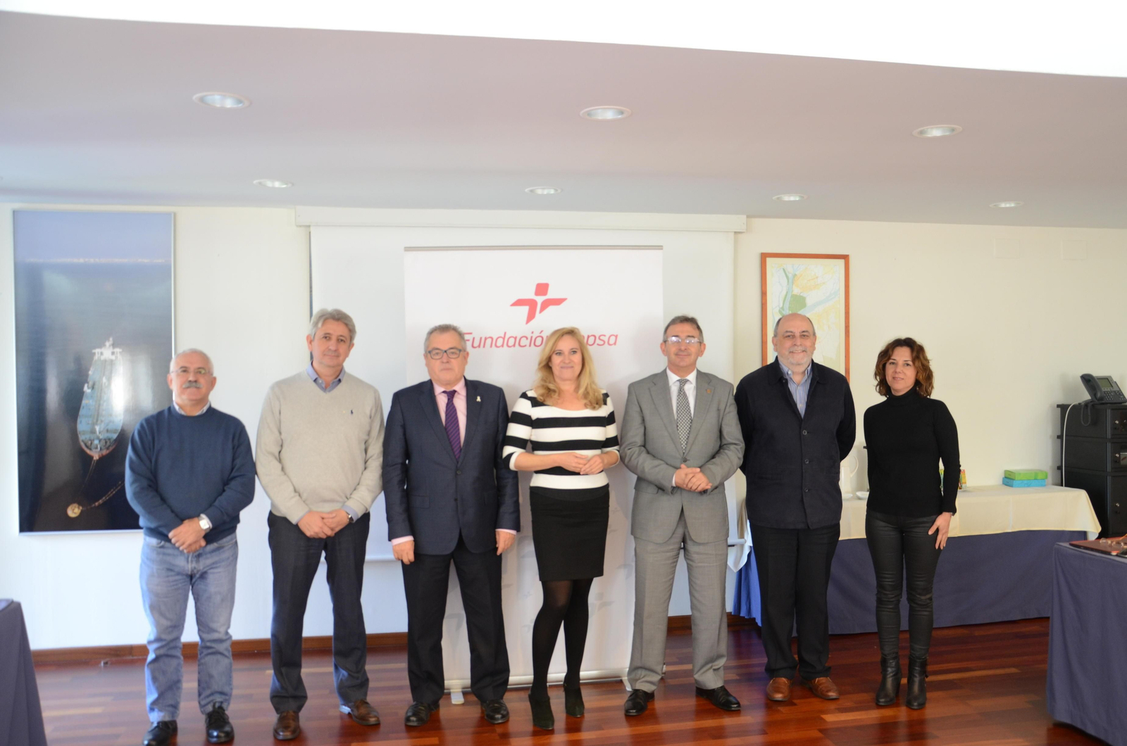Miembros del jurado de los galardones que se entregan esta mañana.