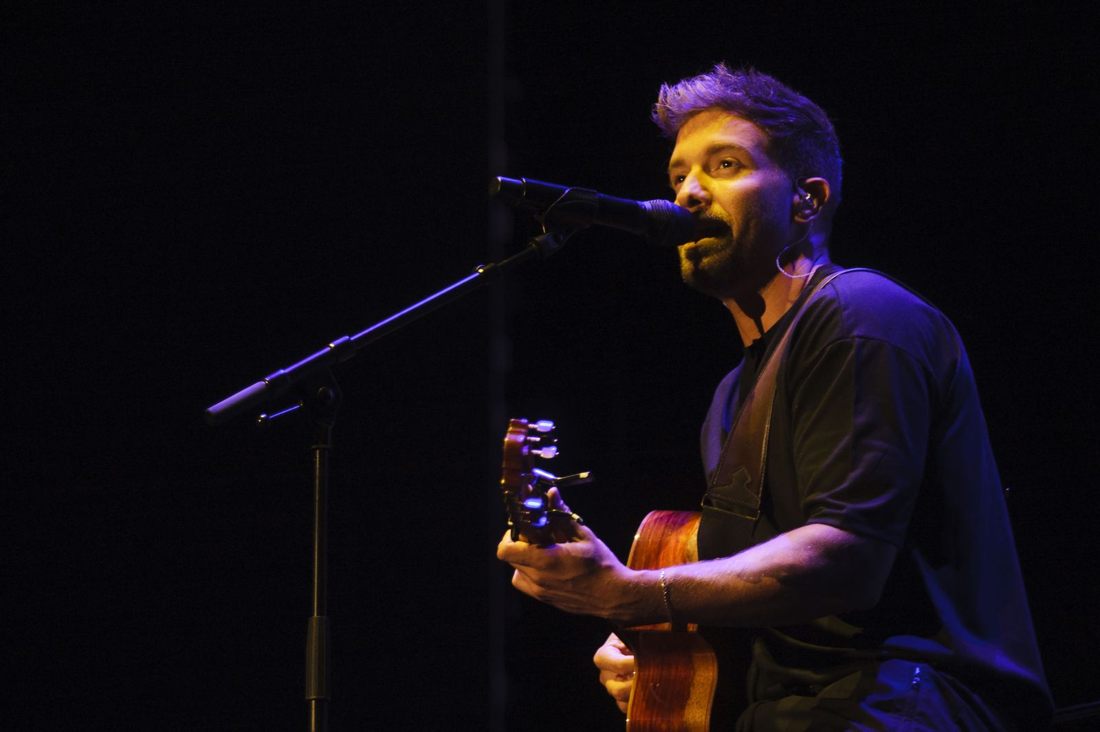 Pablo Alborán en su anterior concierto en Concert Music.