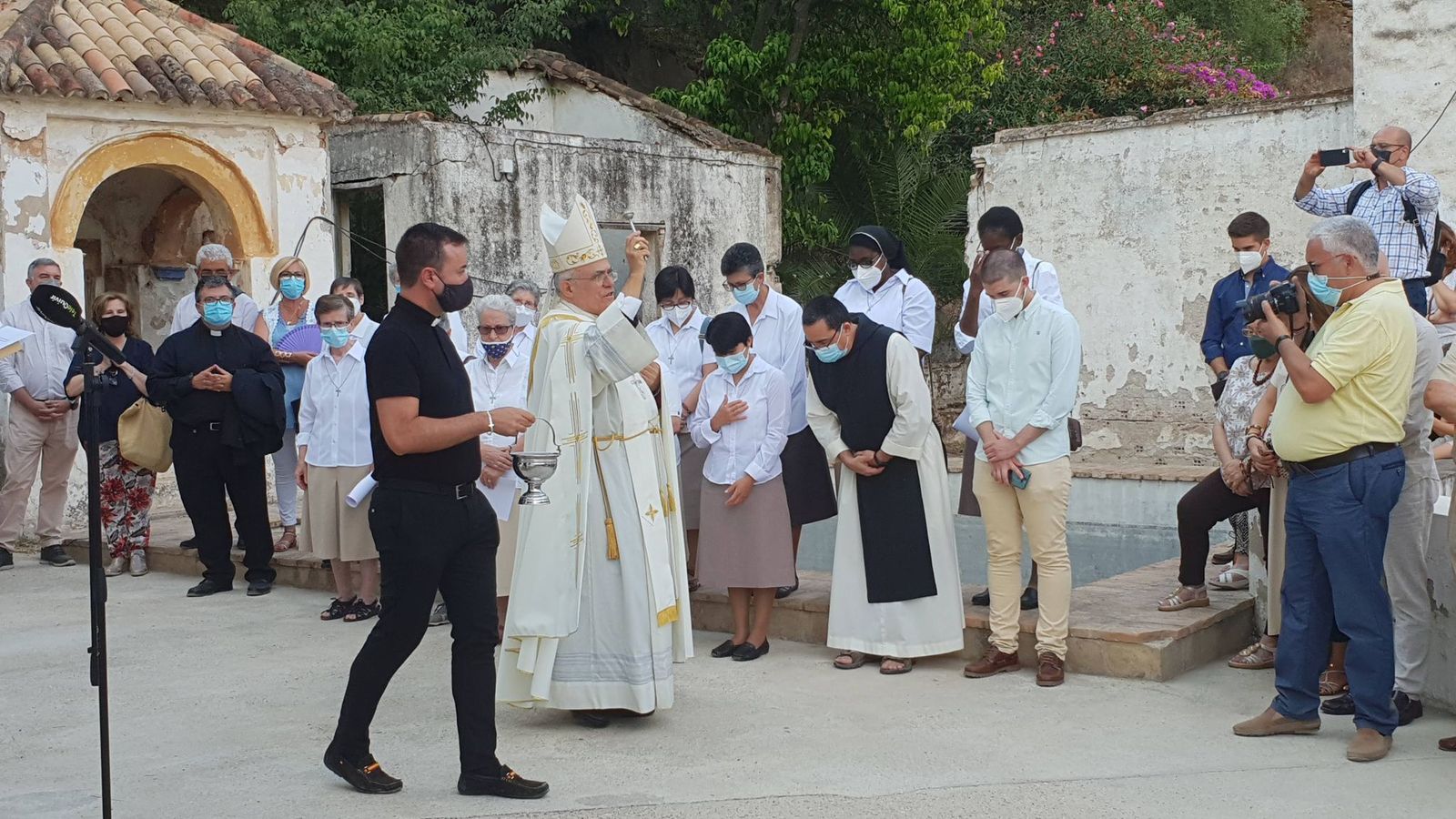 Inauguración de la residencia San Gabriel en Hornachuelos.