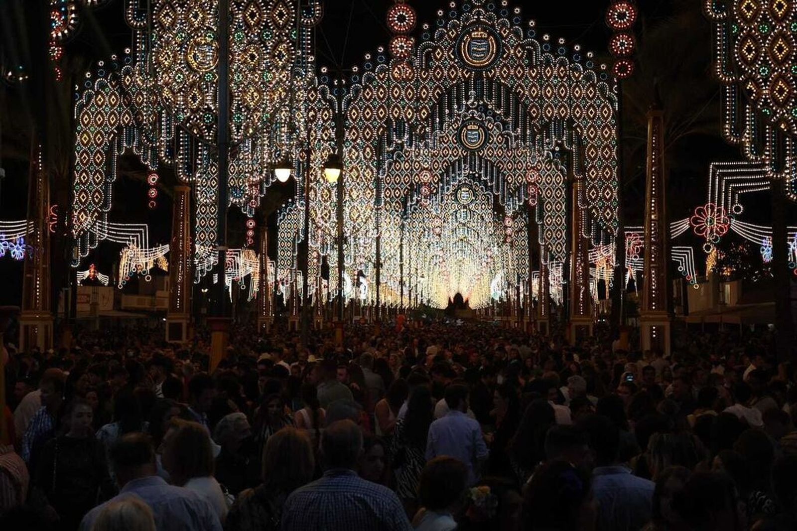 Alumbrado de la Feria del Caballo 2022.