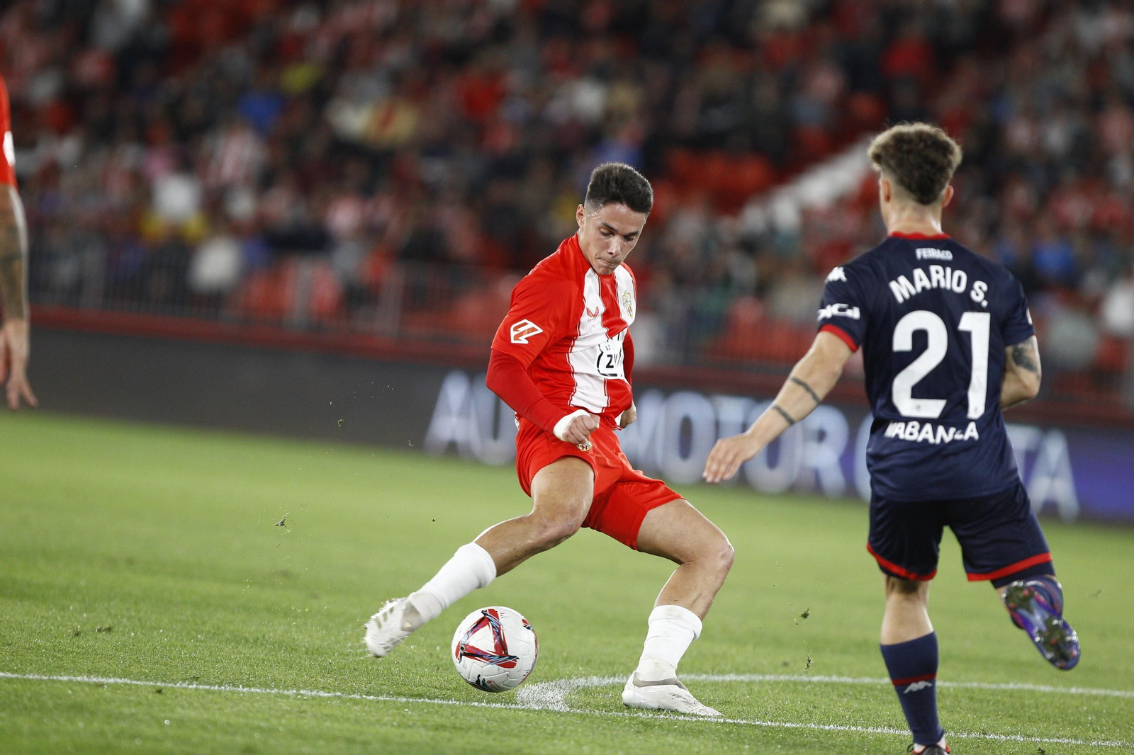 El partido U.D. Almería-Deportivo de La Coruña, en imágenes