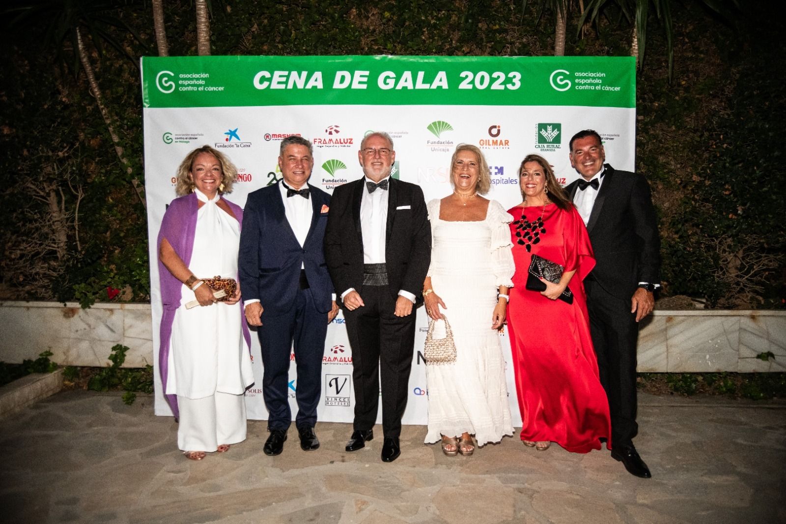 La gala anual de la Asociación Española Contra el Cáncer de Málaga, en imágenes