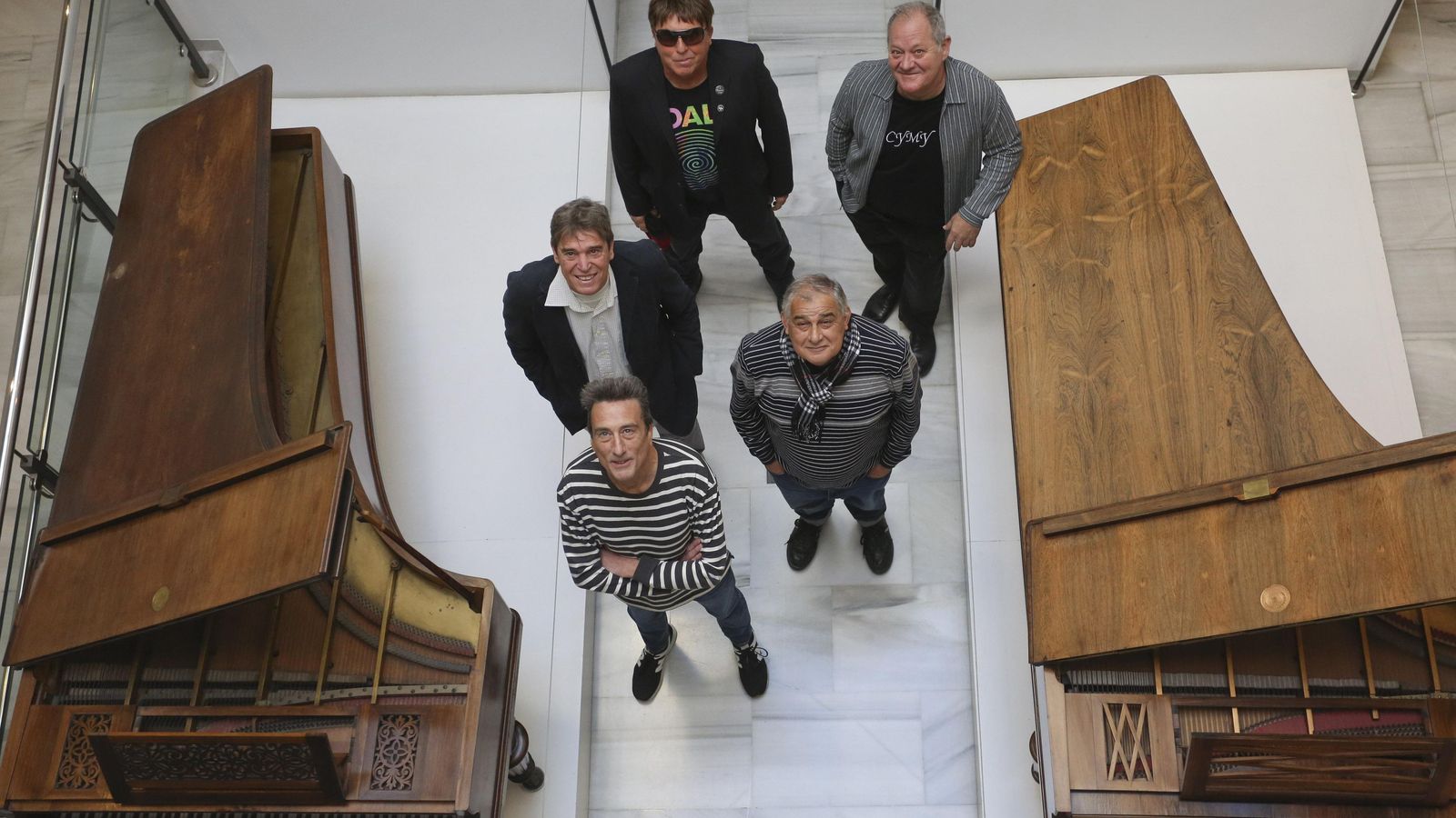 La banda malagueña en el Museo Interactivo de la Música. La banda malagueña en el Museo Interactivo de la Música.