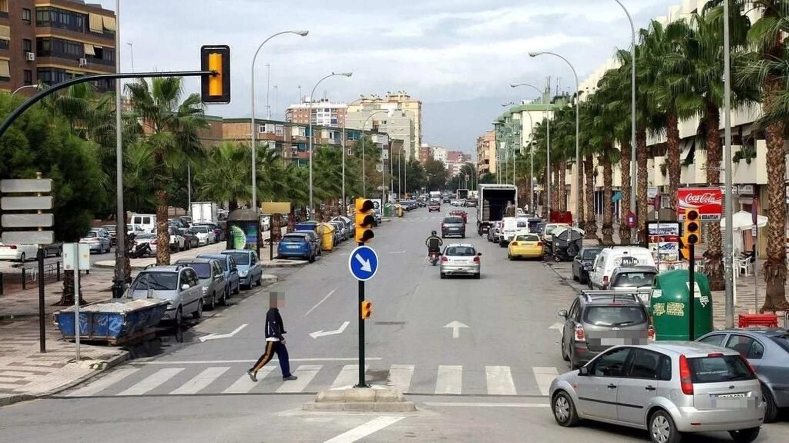 Un tramo de la avenida de Molière