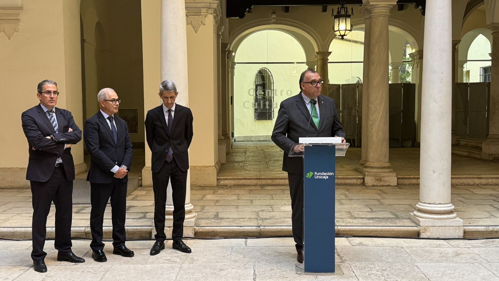 La recepción a los campeones en el Centro Cultural Unicaja