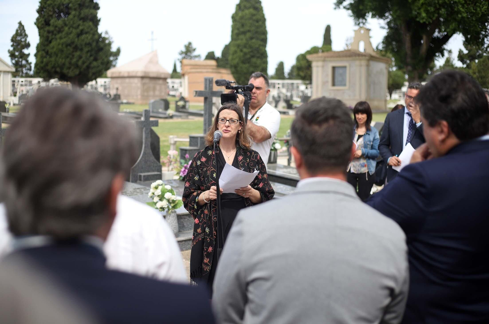 La ceremonia conmemorativa del 80 aniversario de la aparición del cuerpo de William Martin, en imágenes