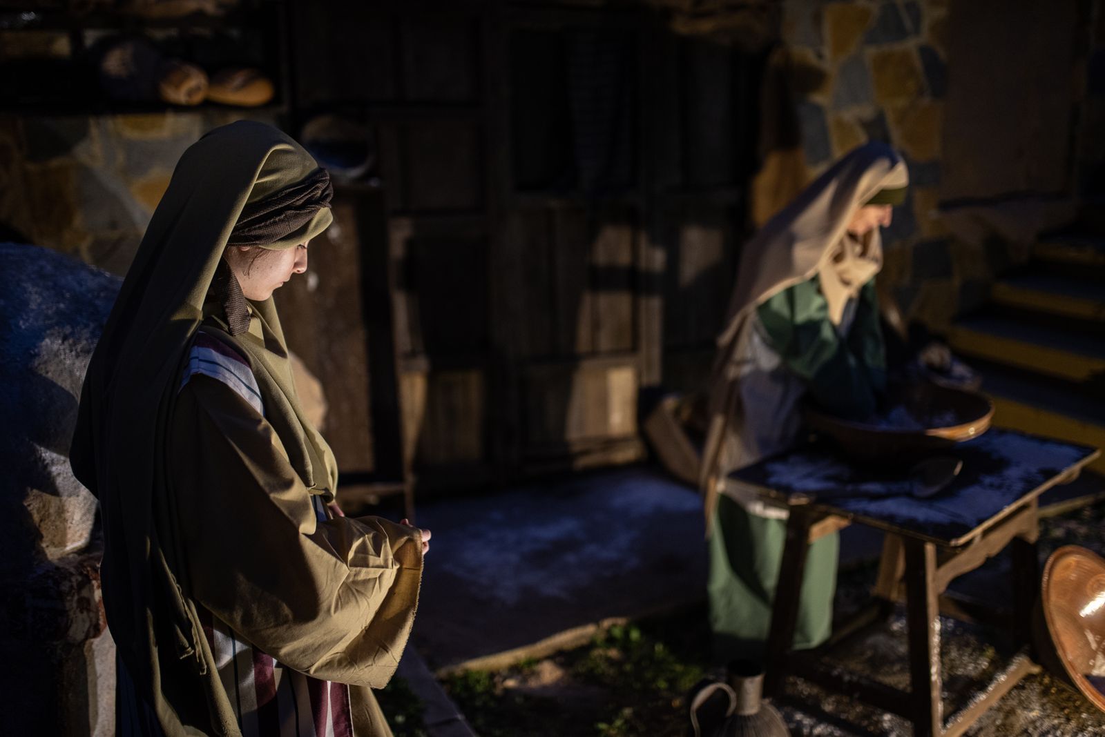 Imágenes: Una visita al Belén viviente de Higuera de la Sierra