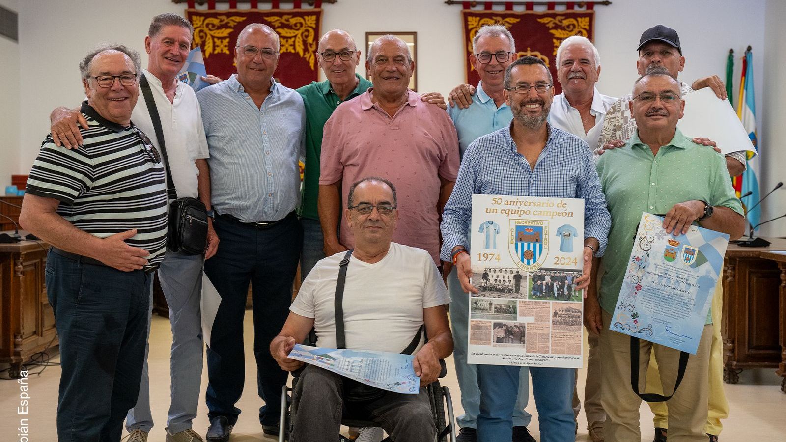 Jornada de convivencia del Recreativo infantil 1974-75