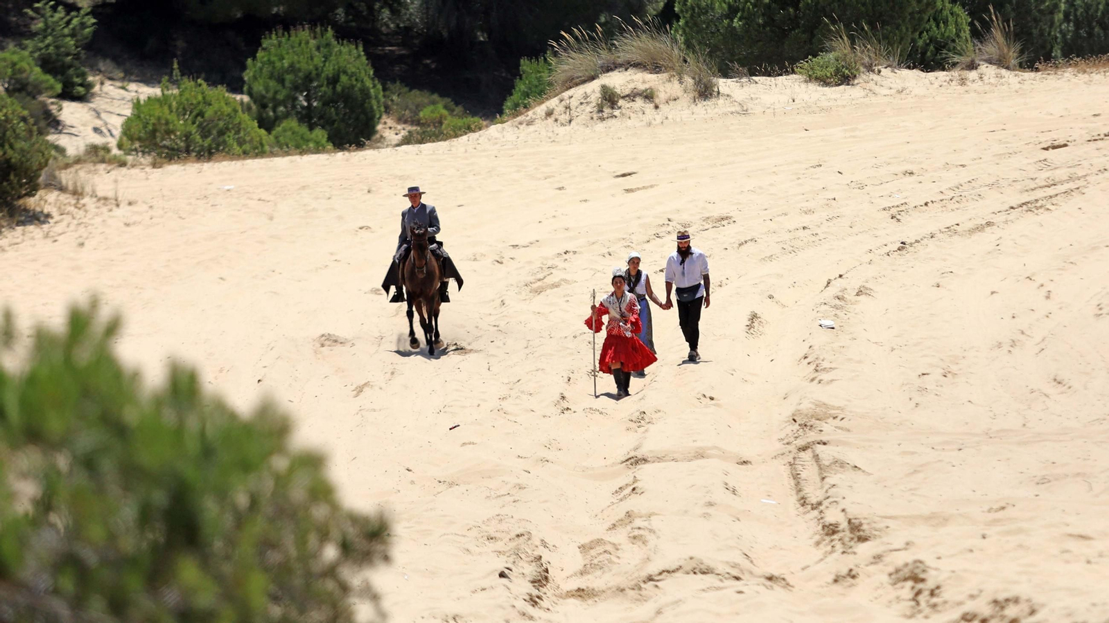 Jueves de camino de la Hdad de Jerez por el Coto Doñana