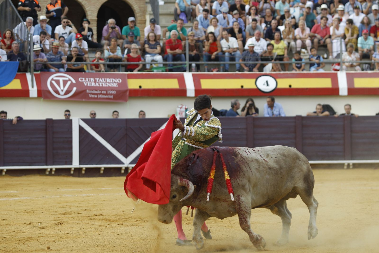 Fotogalería corrida de toros. Fiestas de Vera