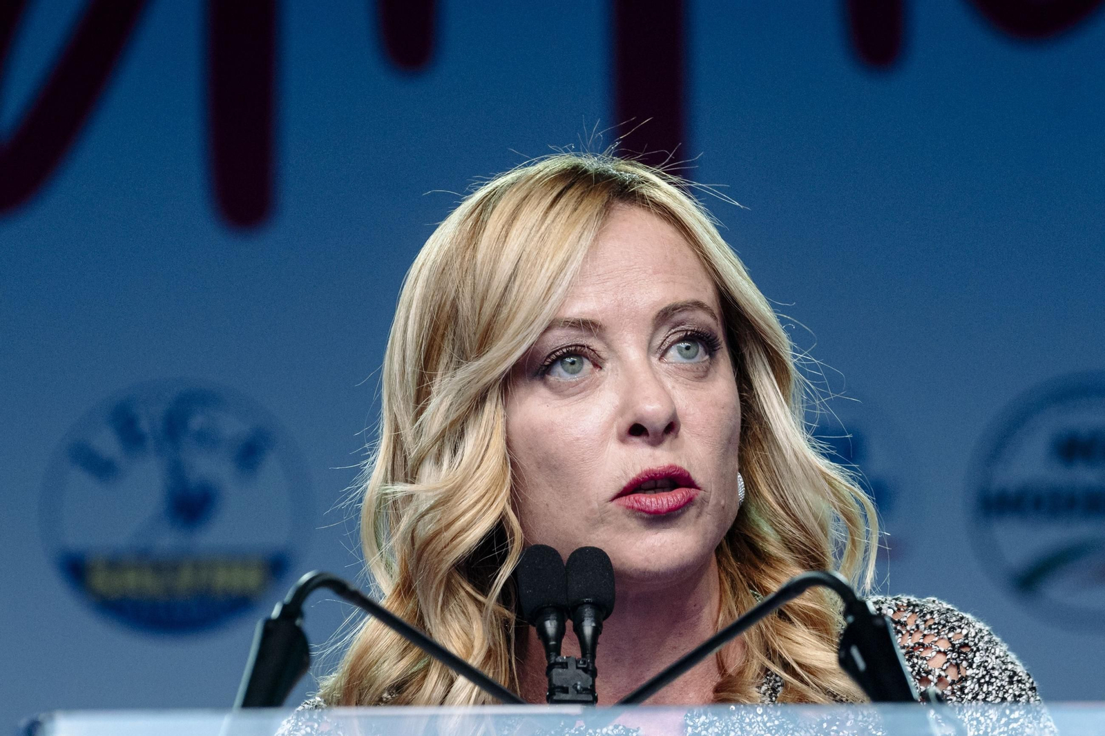 La primera ministra italiana, Giorgia Meloni.