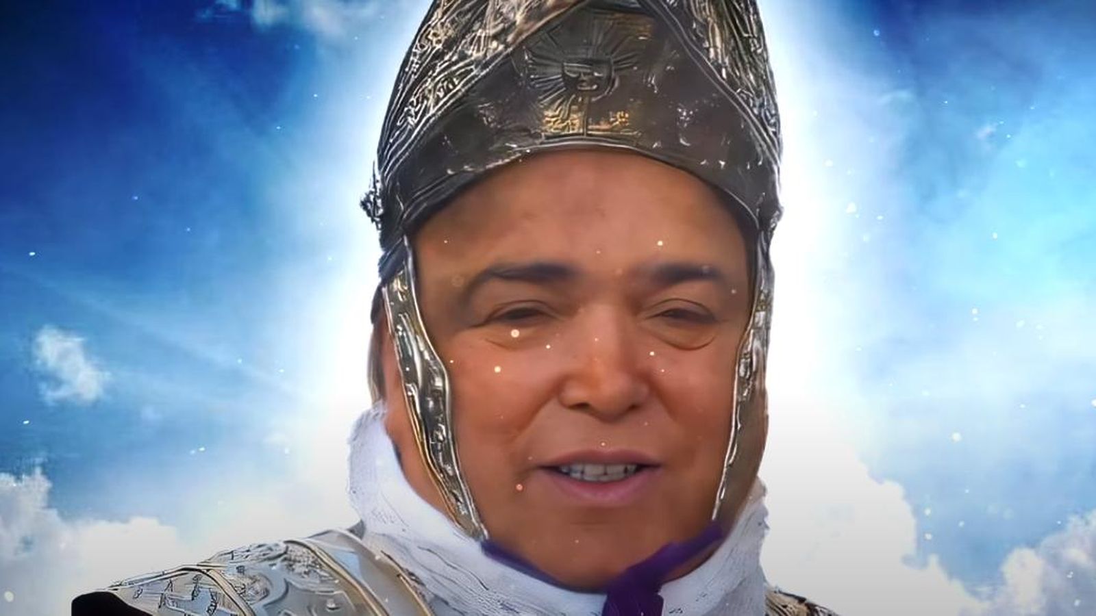 Pepe Hidalgo en su intervención recreada artificialmente