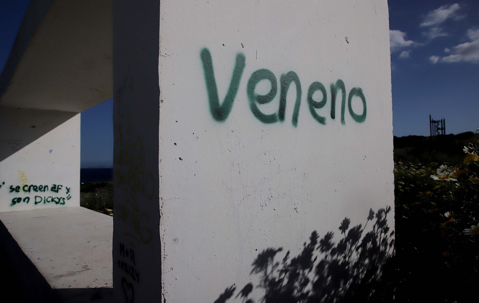 Fotos del estado de abandono del Parque del Centenario de Algeciras