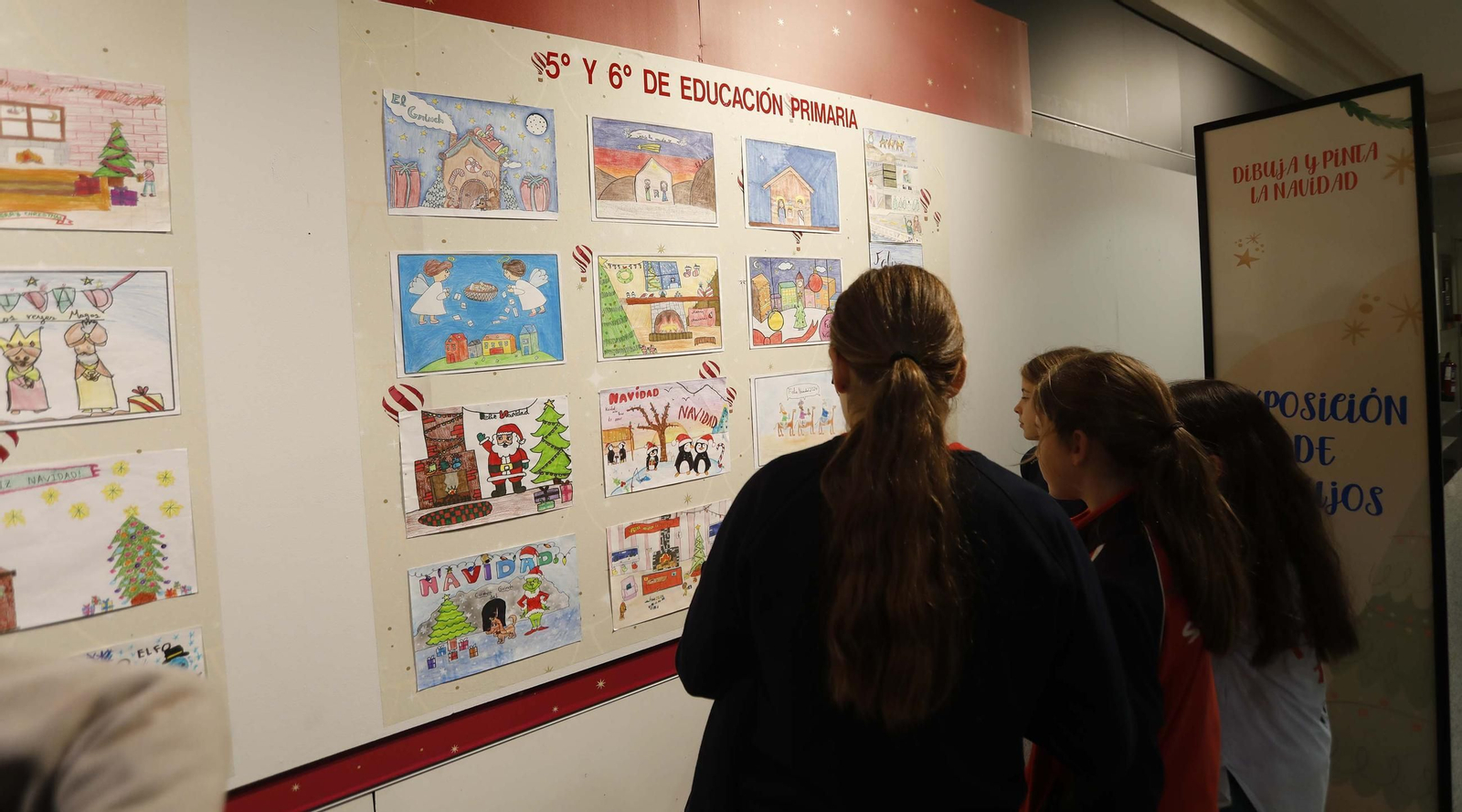 El Corte Inglés de Algeciras entrega los premios del concurso Dibuja y Pinta la Navidad