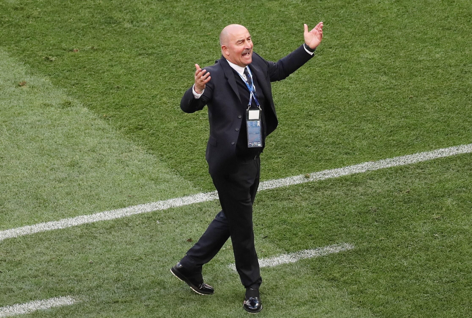 Las imágenes del España-Rusia