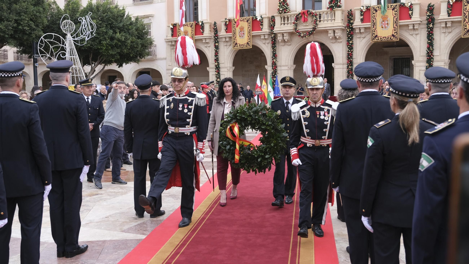 La Policía Local de Almería celebra su patrón San Esteban, en imágenes