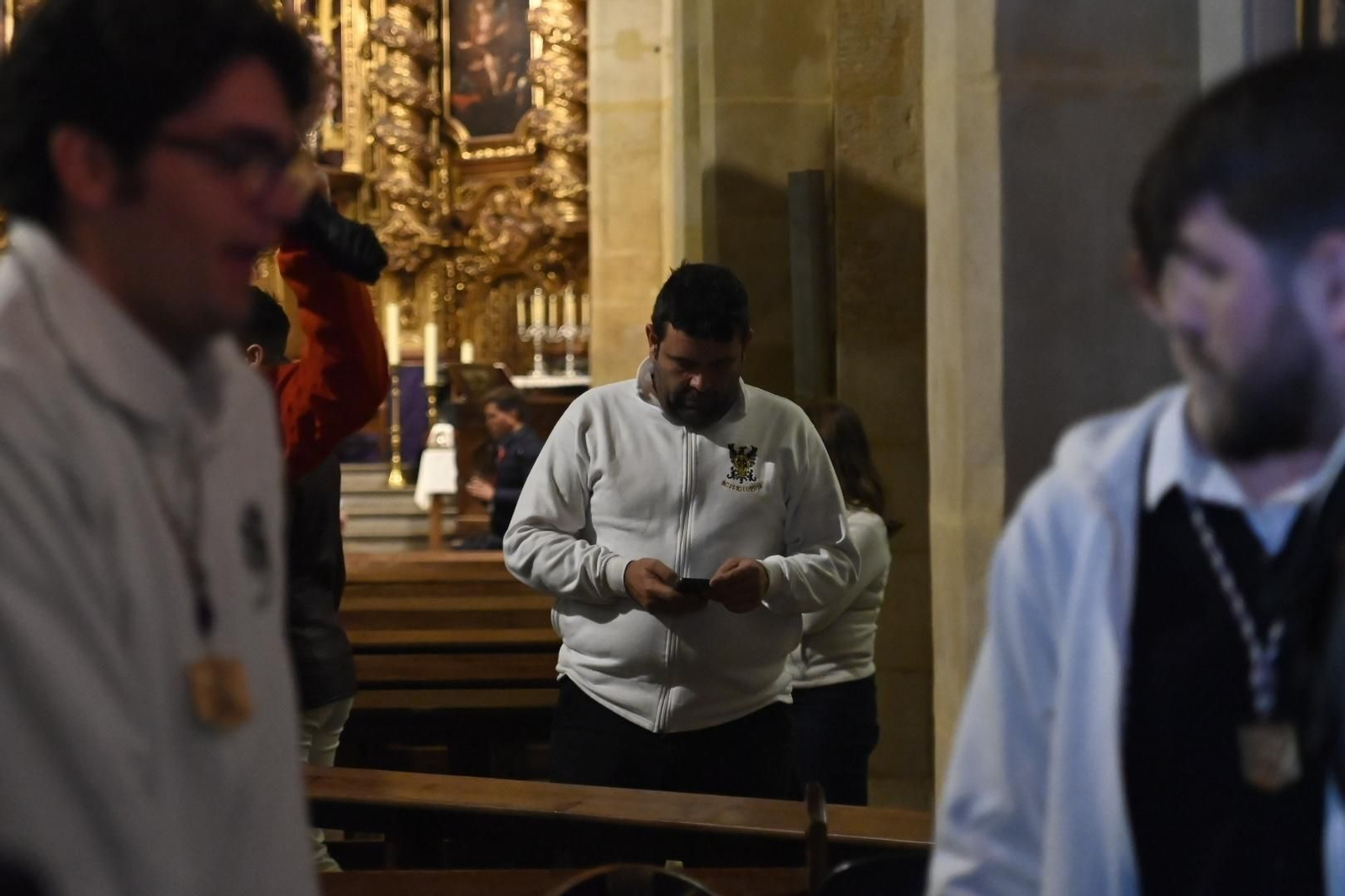 Las imágenes de la hermandad de la Misericordia en San Pedro este Miércoles Santo