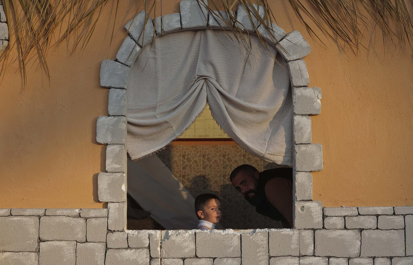 Fotos del Belén Viviente del colegio Salesianos de La Línea