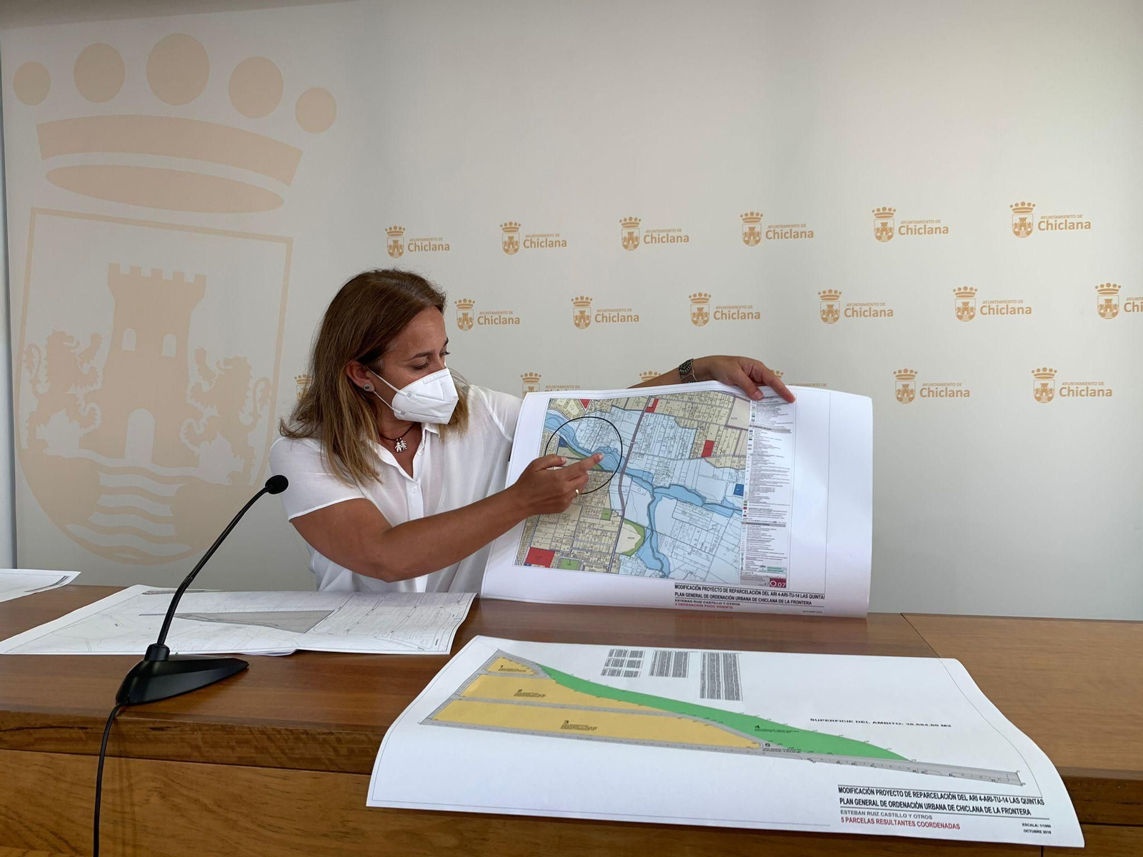 La delegada municipal de Urbanismo, Ana González.