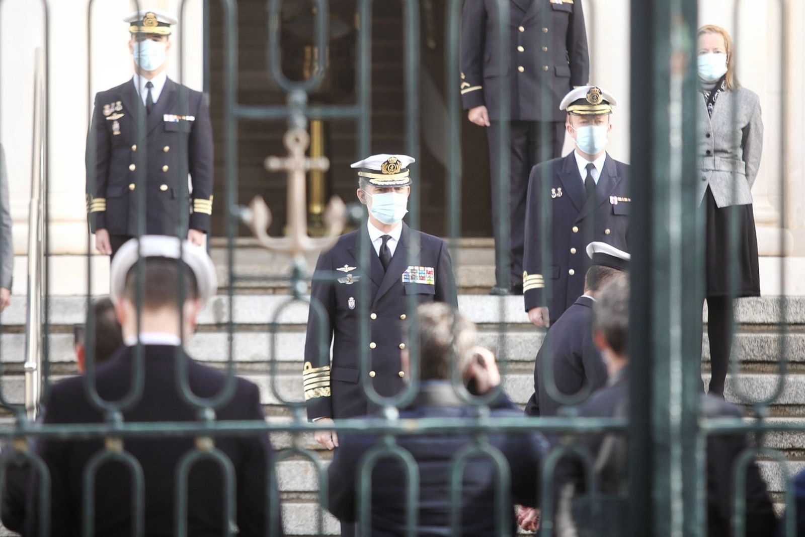 Imágenes de la visita del Rey Felipe VI a Cádiz y la Base de Rota